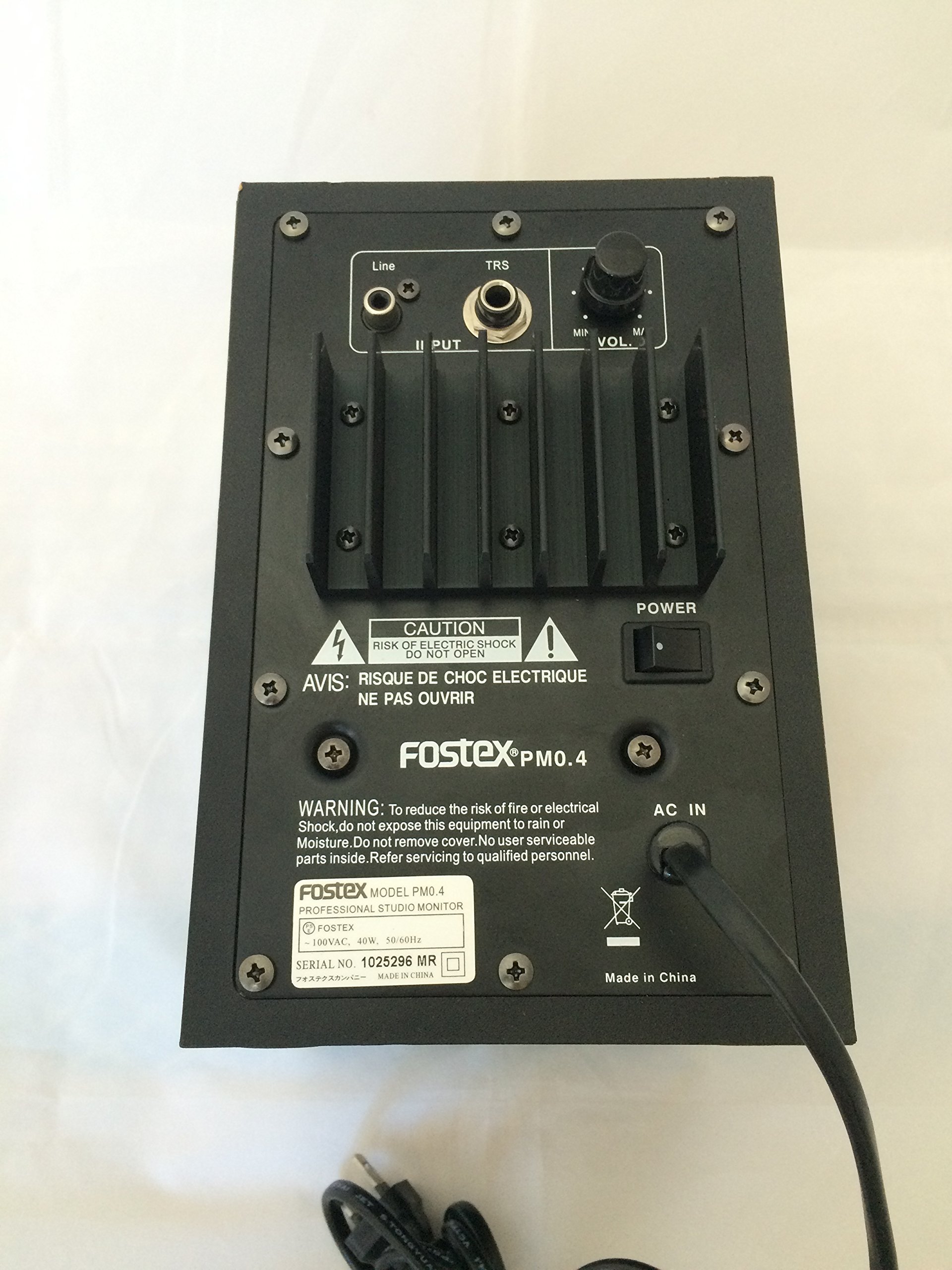 Amazon | FOSTEX プロフェッショナル・スタジオ・モニター PM0.4