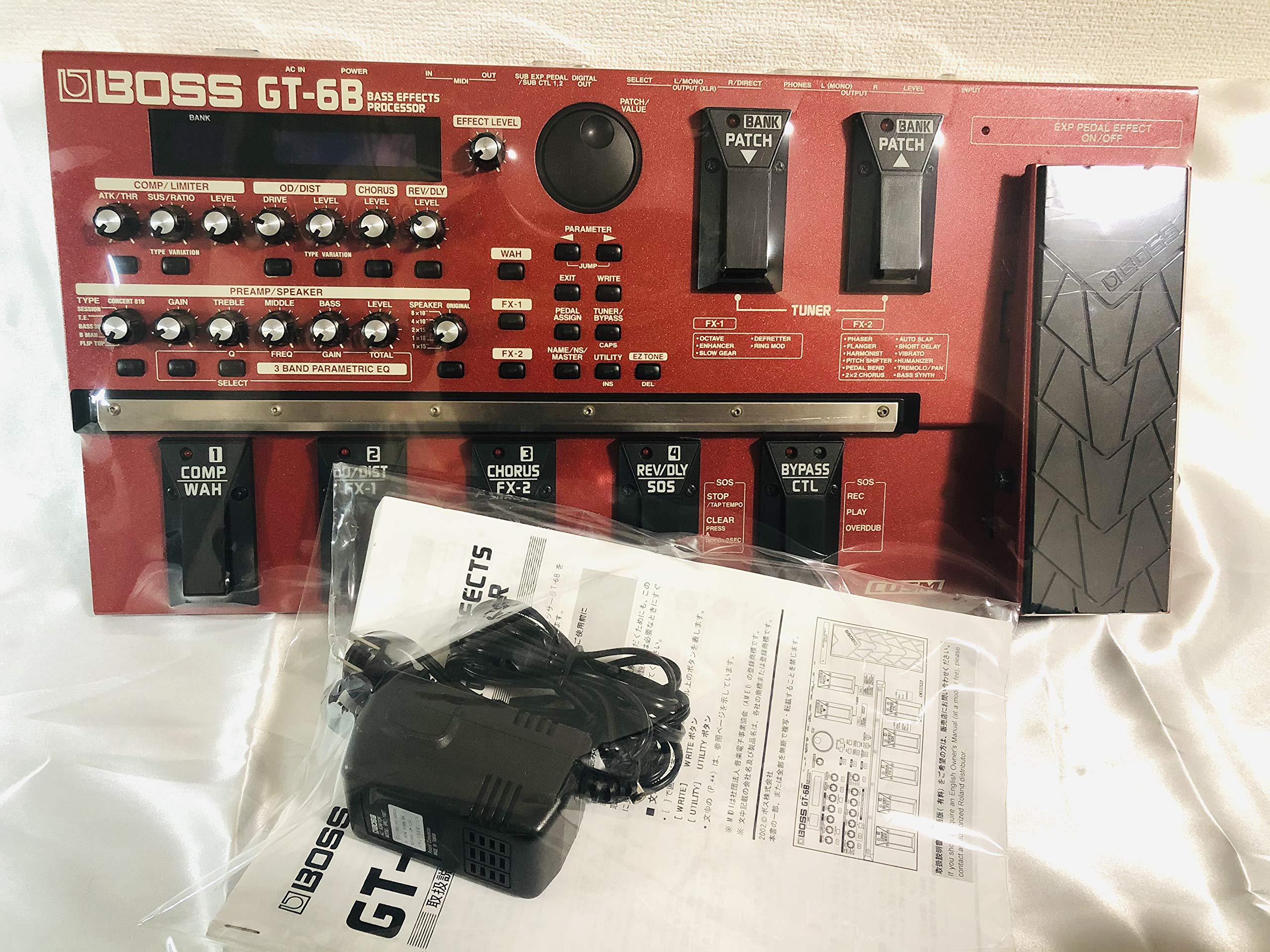 Amazon | Roland BASS EFFECTS PROCESSOR GT-6B | ディストーション