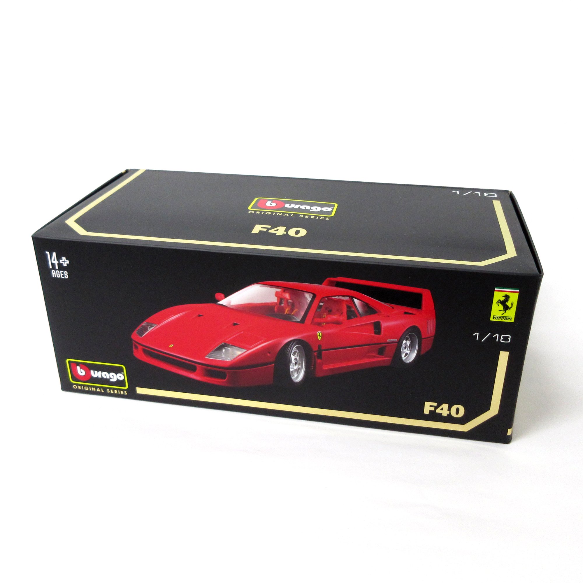 Amazon | ミニカー ブラーゴ フェラーリ 1:18 オリジナルシリーズ F40