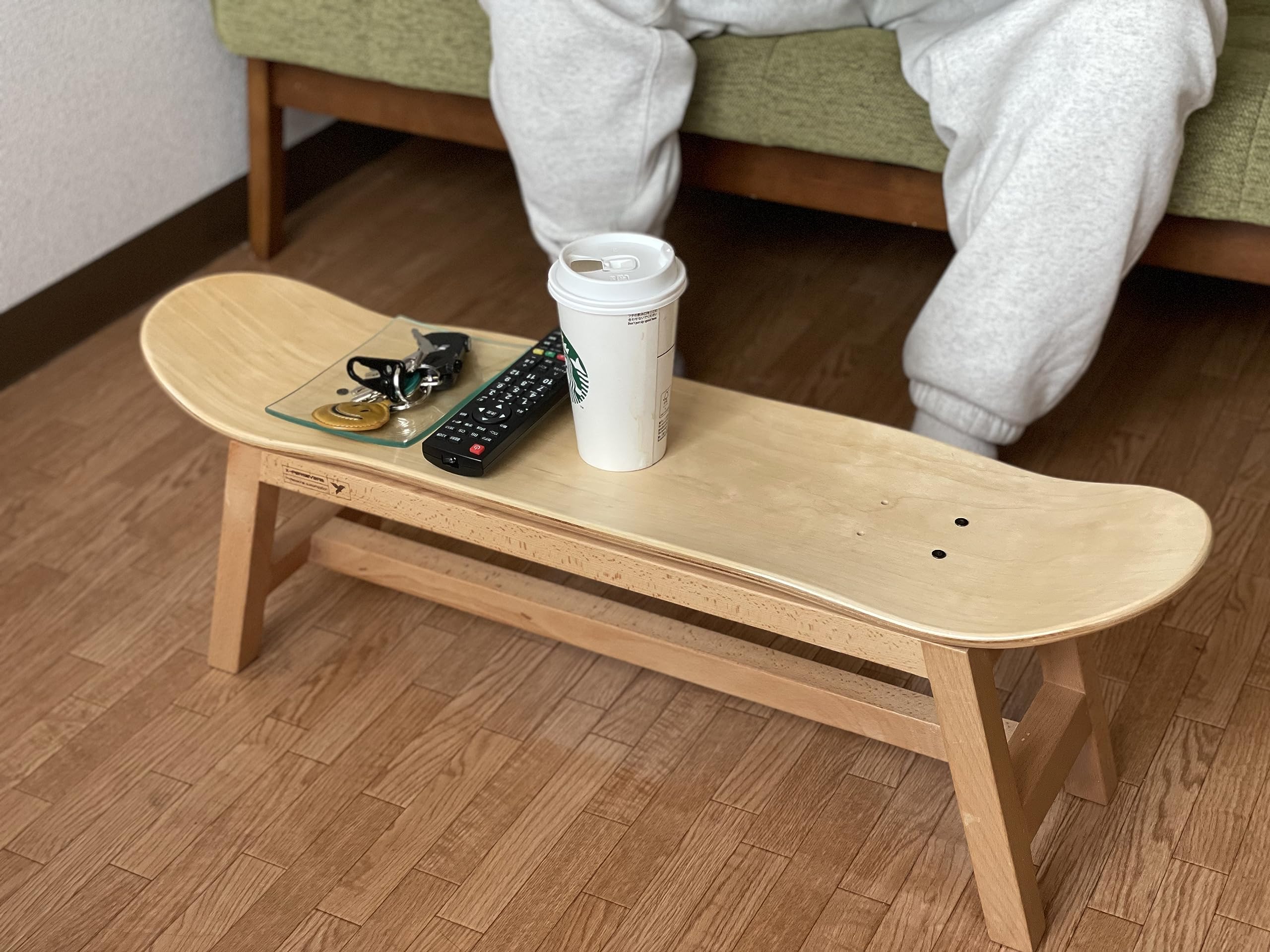 Amazon｜〔スケートライフ〕SK-0001 ウッドスツール＆デッキ付きセット