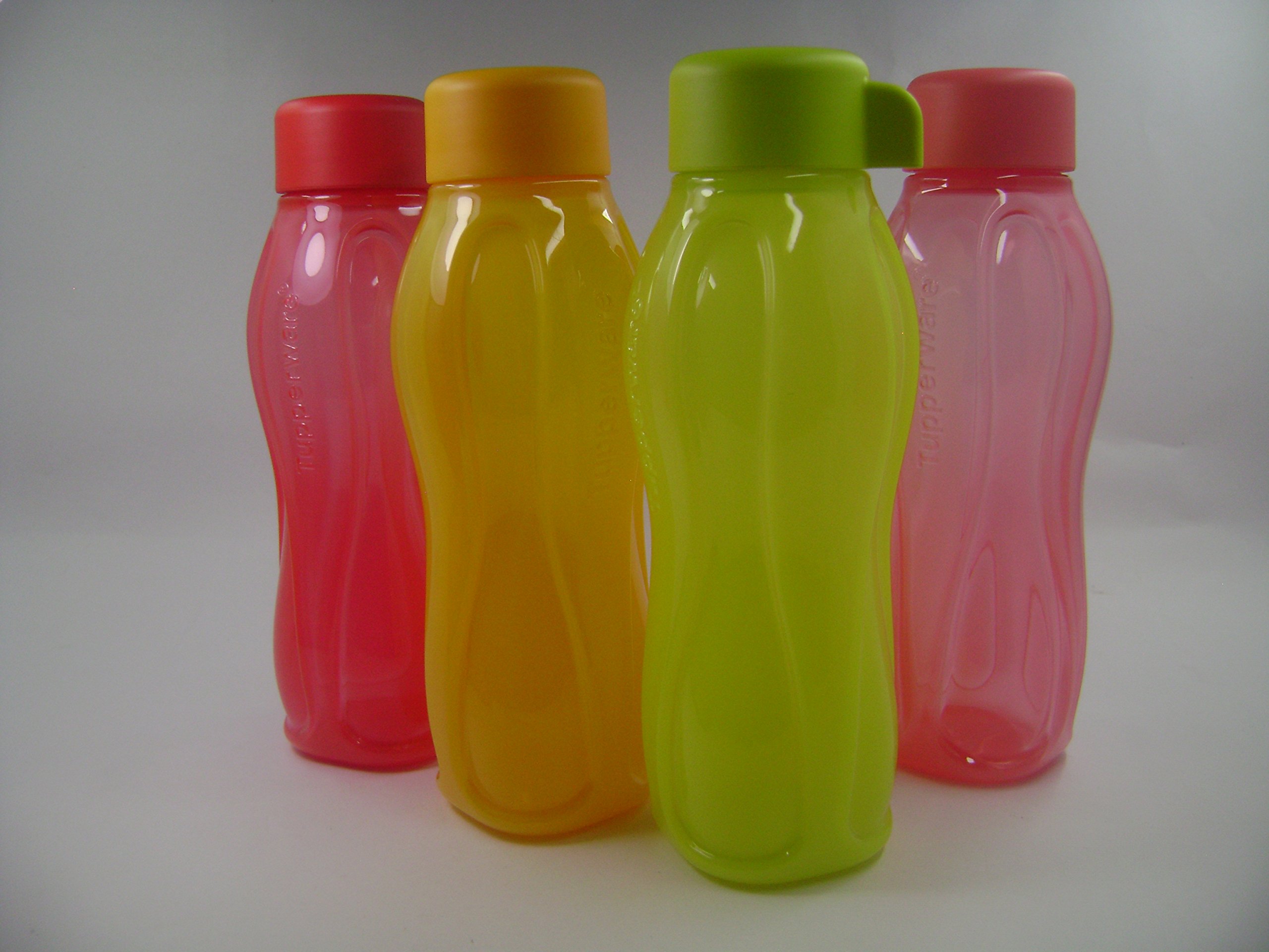 Amazon | Tupperware Aquasafe 310ml ボトル (4本セット) | Tupperware