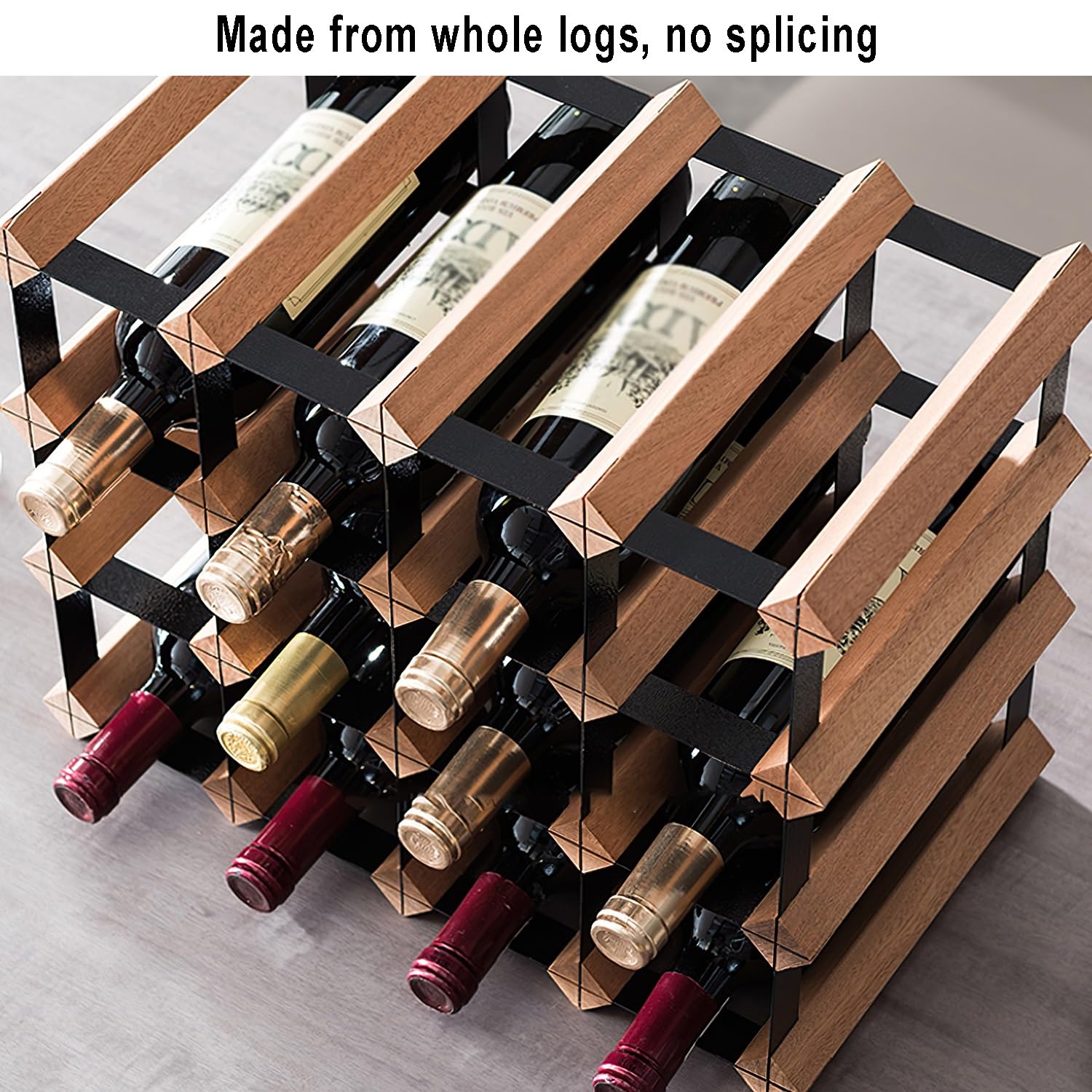 Amazon｜ワインラック ワインホルダー木製 ワインボトルラック