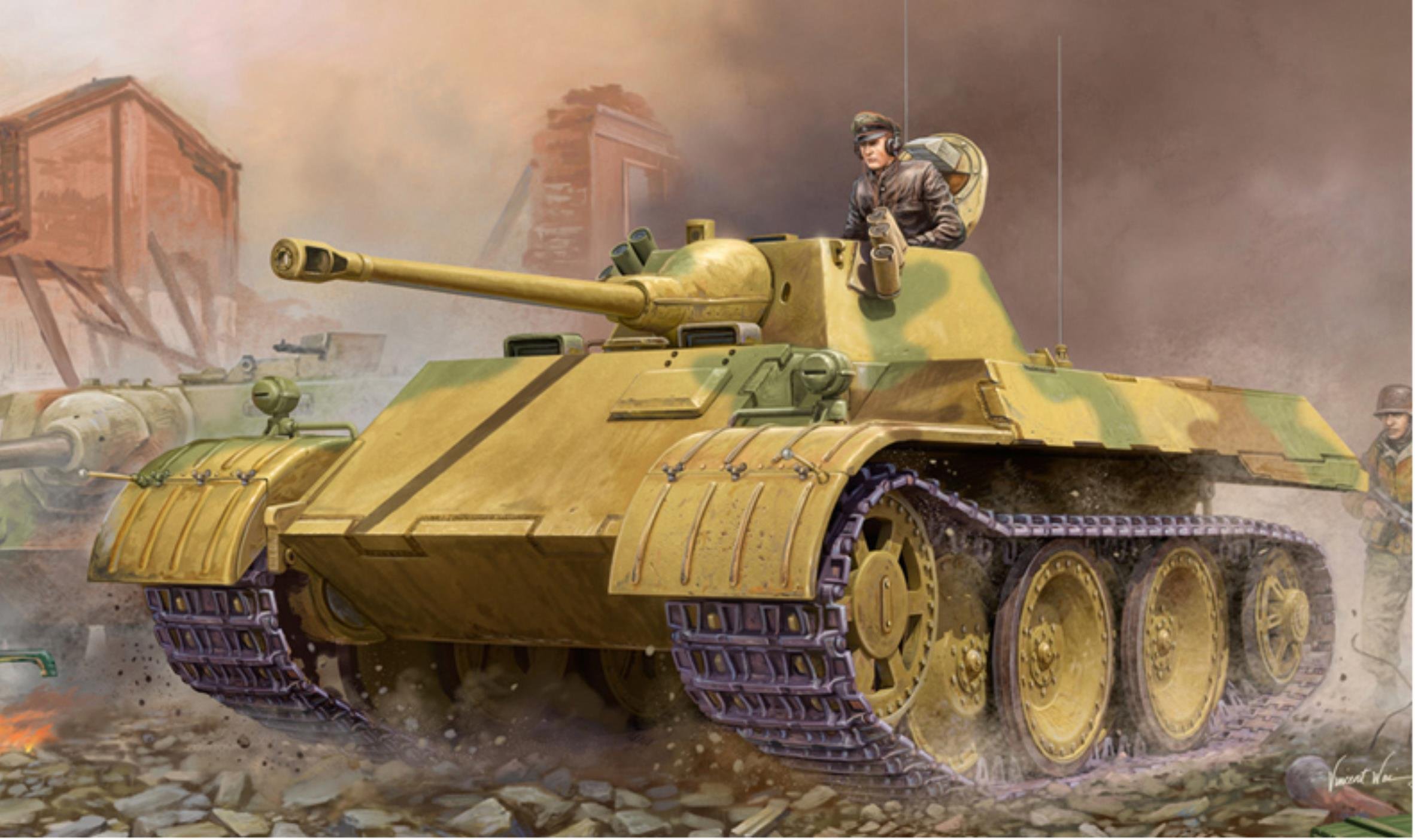 Amazon | 1/35 ドイツ 計画偵察軽戦車 VK1602レオパルト 82460