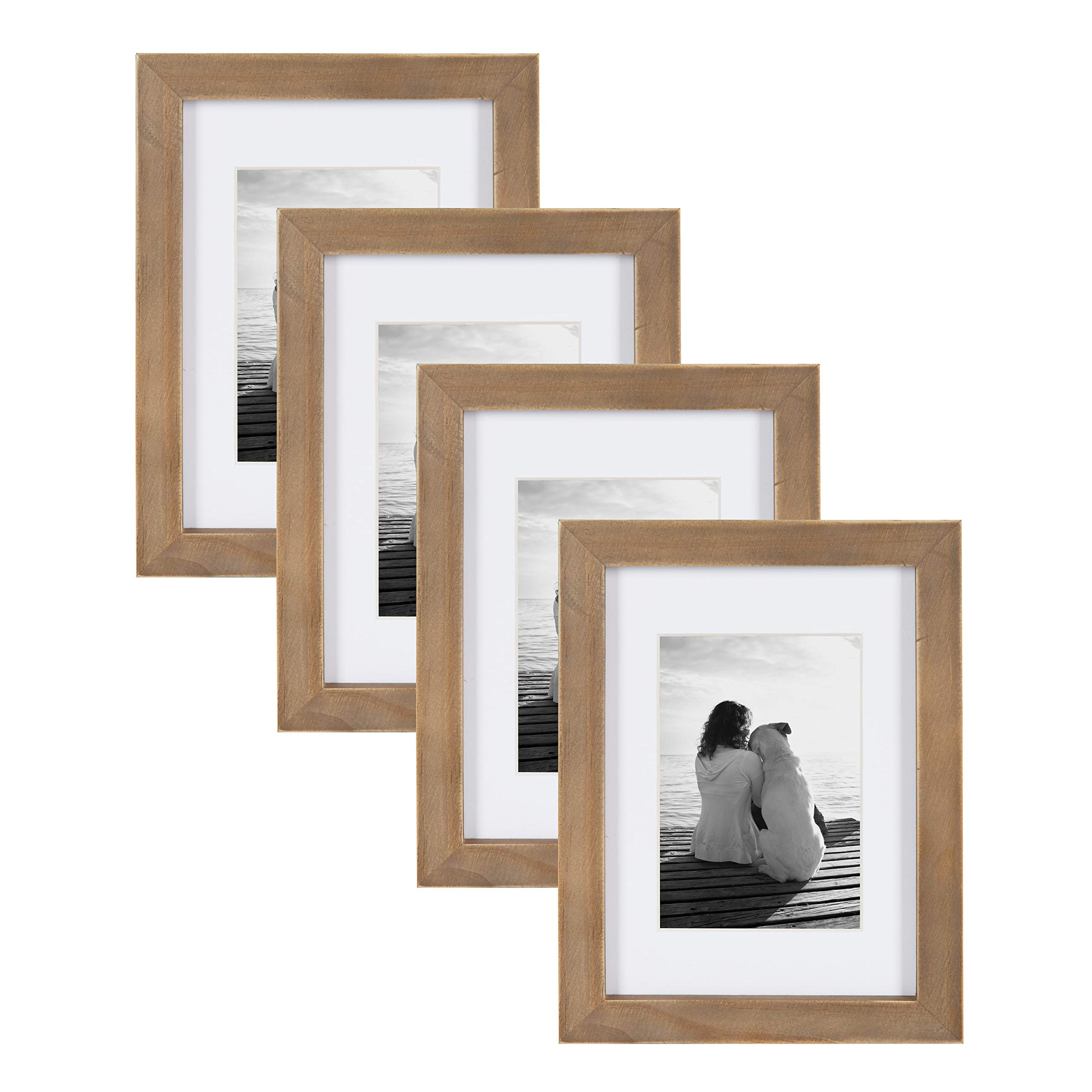 Amazon.com - DesignOvation Gallery Wood Photo Frame Set for