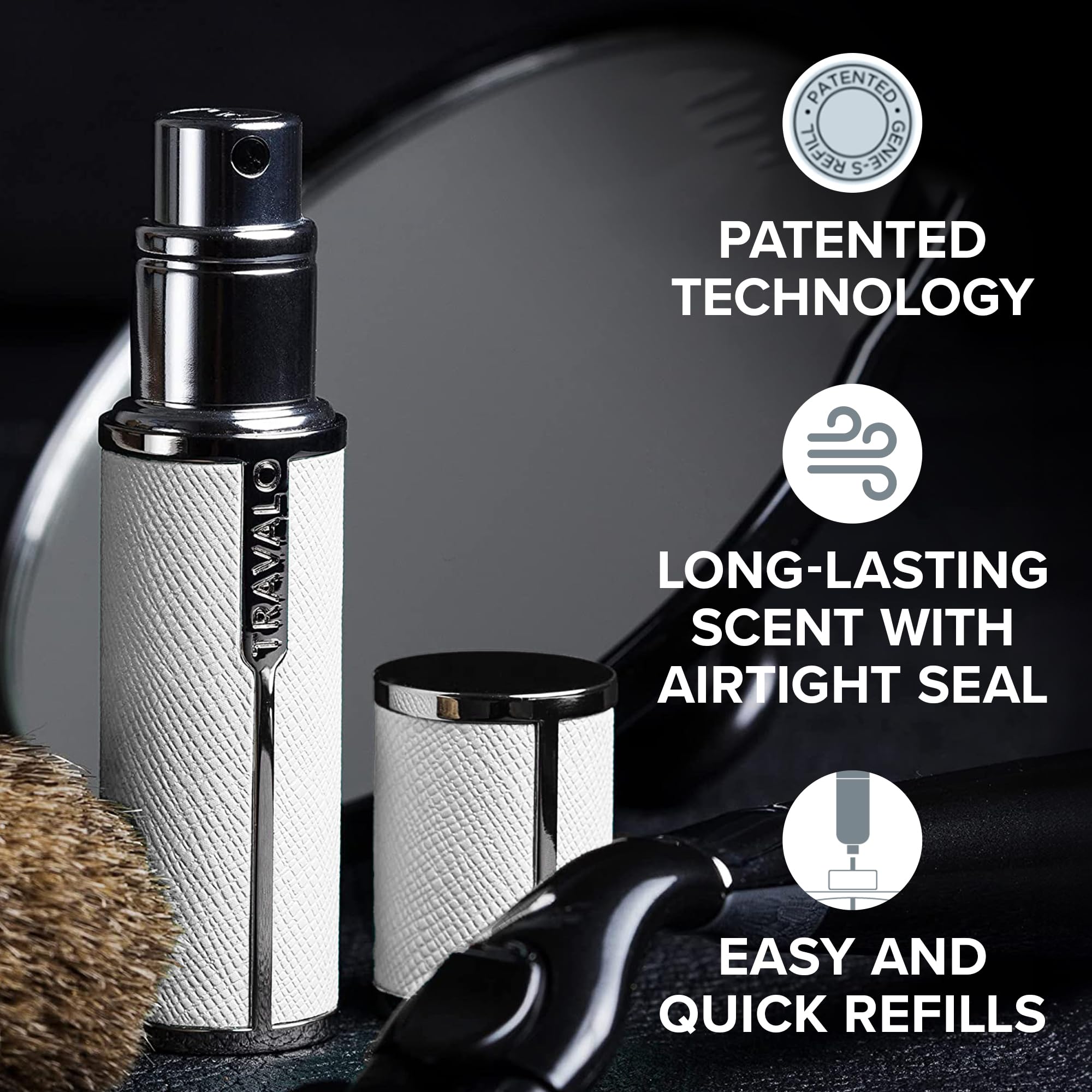 Amazon.com: Travalo Milano Perfume Atomizer - Leak-Proof and TSA