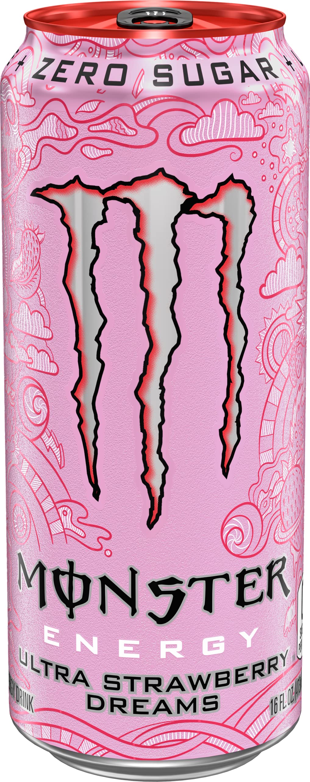 Amazon.com : Monster Energy Ultra Strawberry Dreams, Sugar Free
