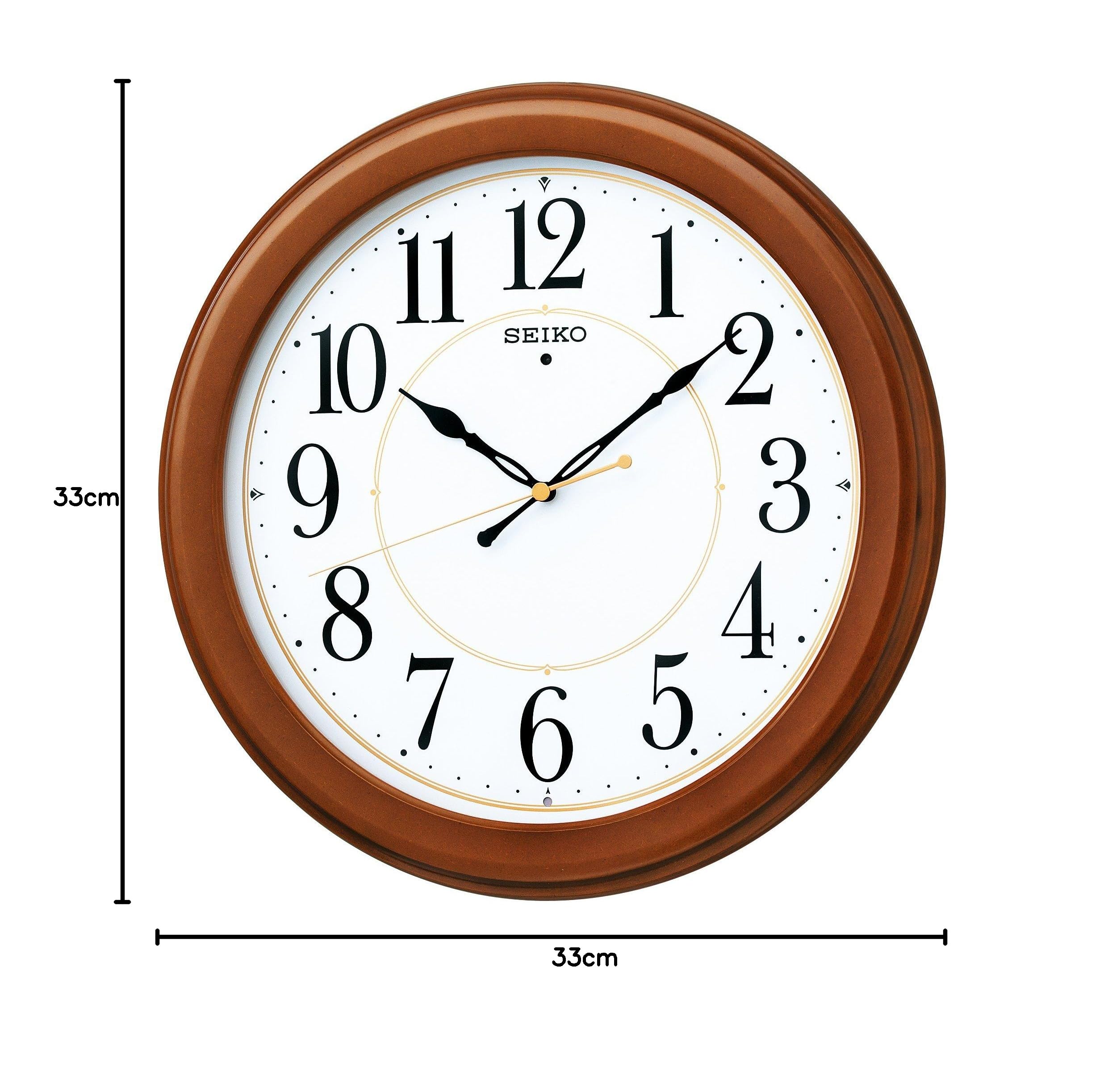 Amazon.co.jp: セイコークロック(Seiko Clock) 掛け時計 電波 アナログ