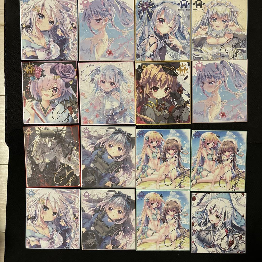 Amazon.co.jp: ミニ複製色紙 和泉つばす 翡翠亭 c101 c102 c103