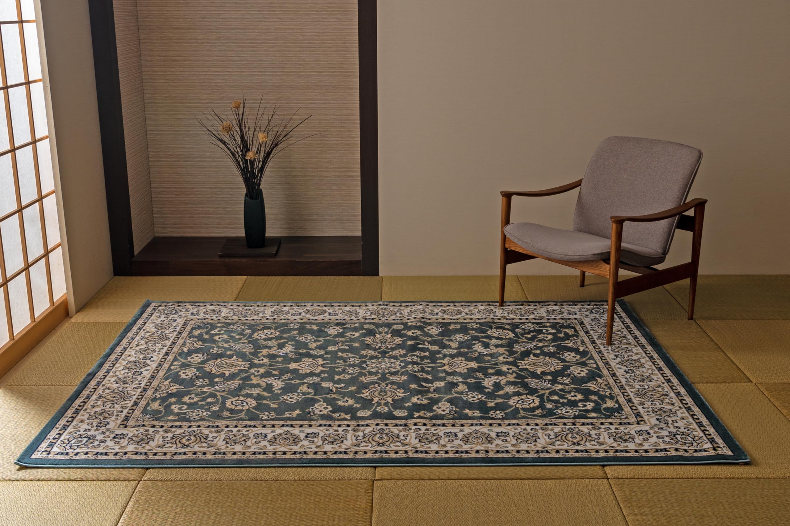 Amazon | 【ウィルトン織 ディオーネ】トルコ製・絨毯(じゅうたん