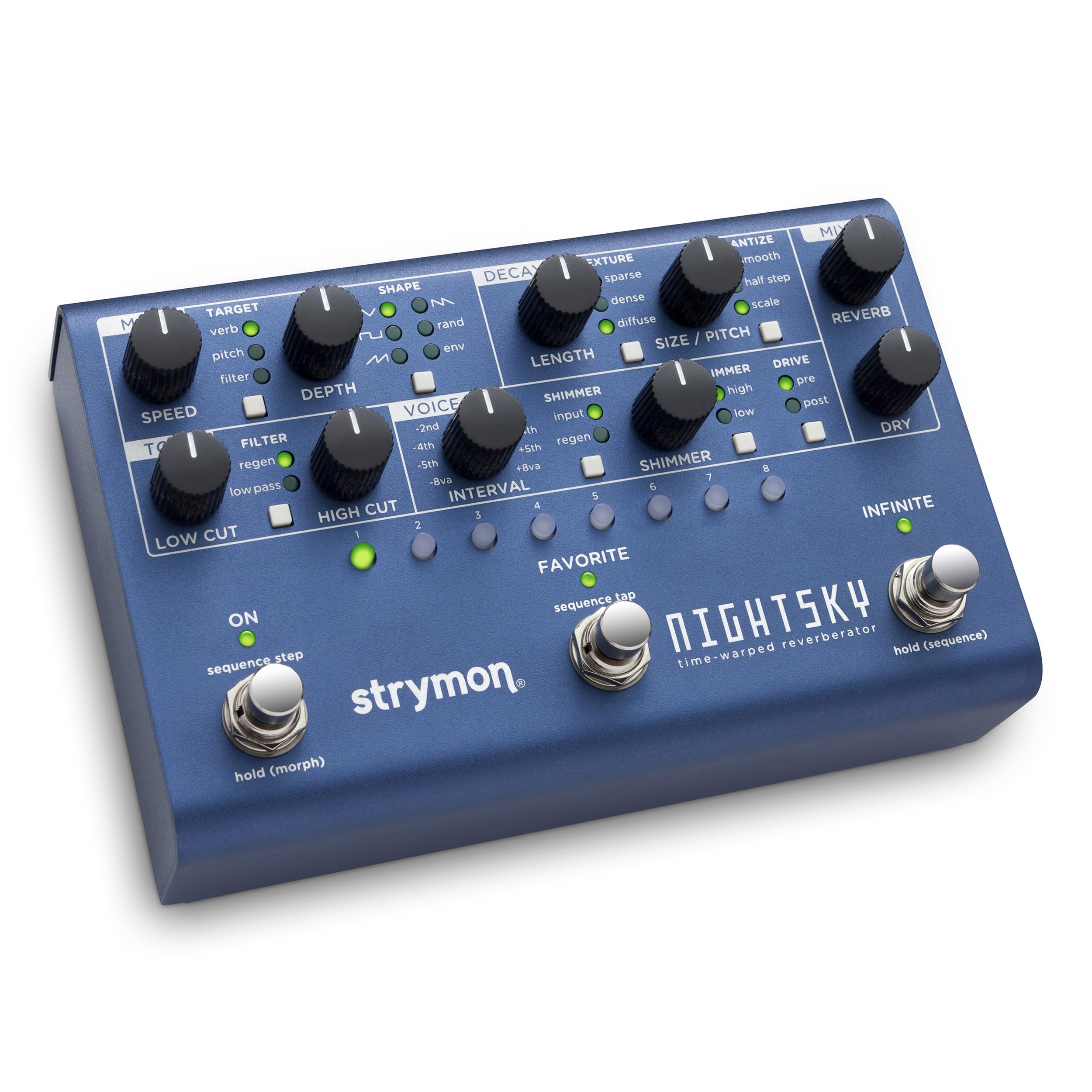 Amazon | Strymon 「NIGHTSKY」シンセシス・リバーブ・マシーン [国内