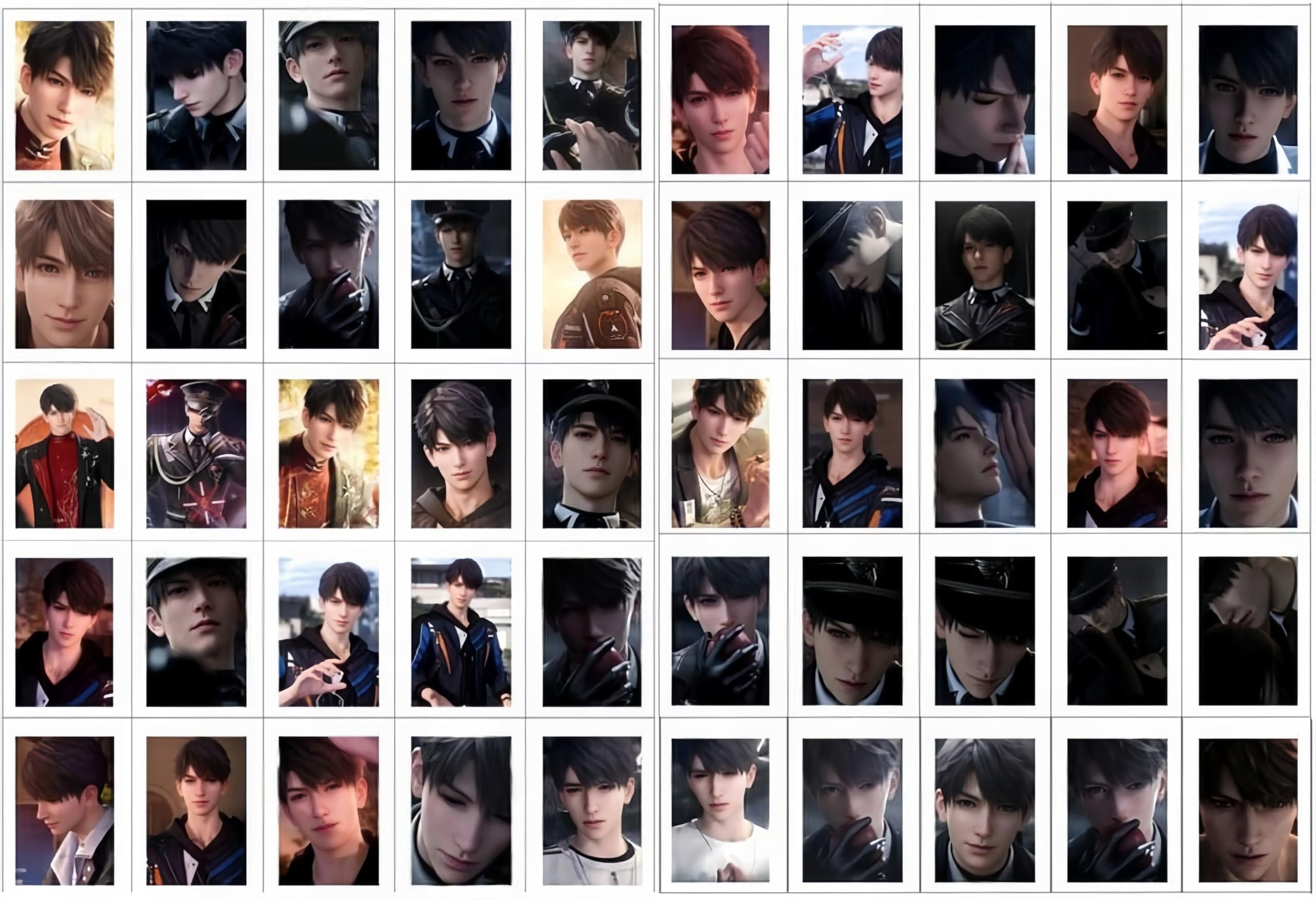 Amazon.co.jp: 恋と深空 マヒル トレカ 100枚 チェキ風写真 LOMOカード