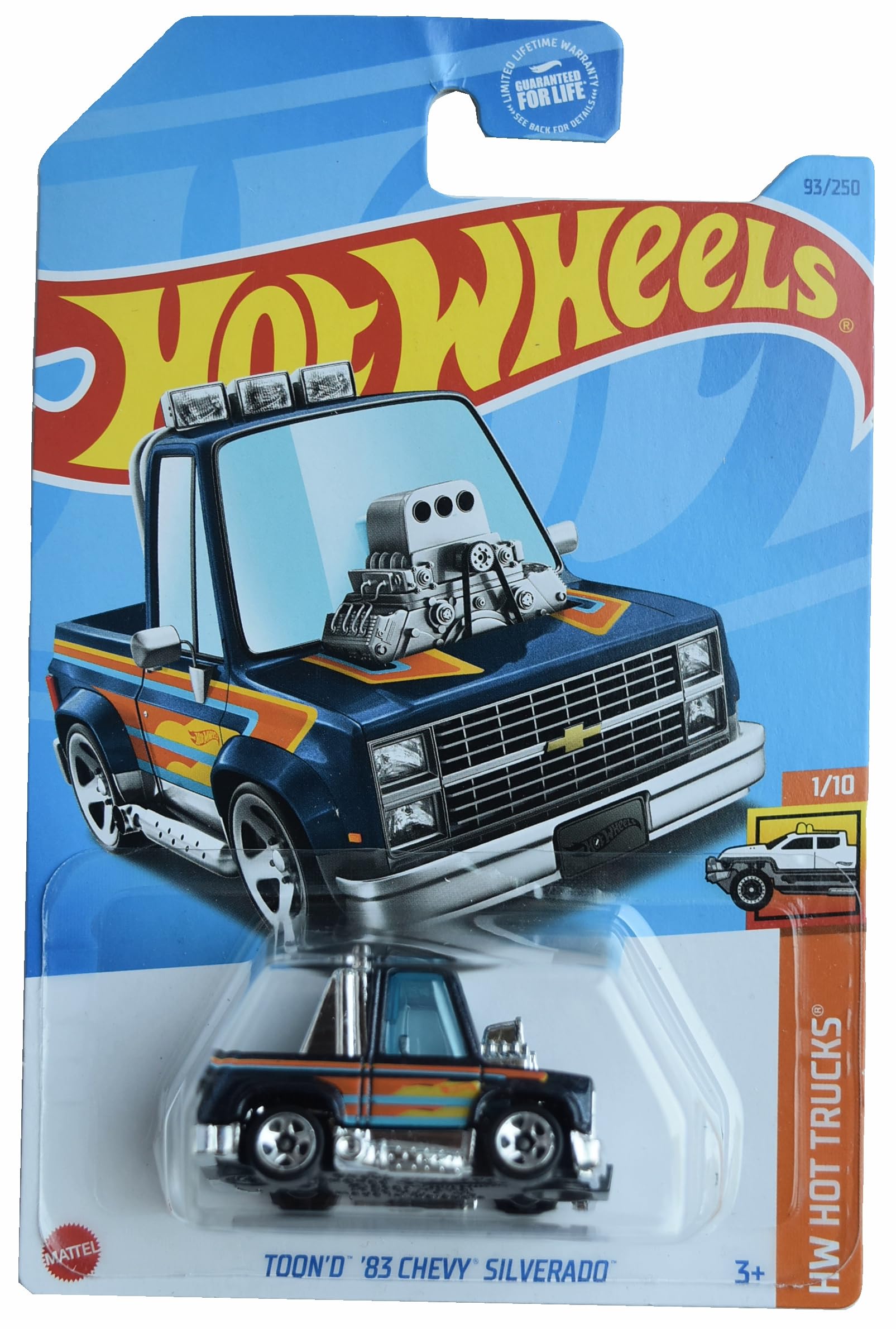 Amazon.com: Hot Wheels Toon'd '83 Chevy Silverado, HW Hot Trucks 1