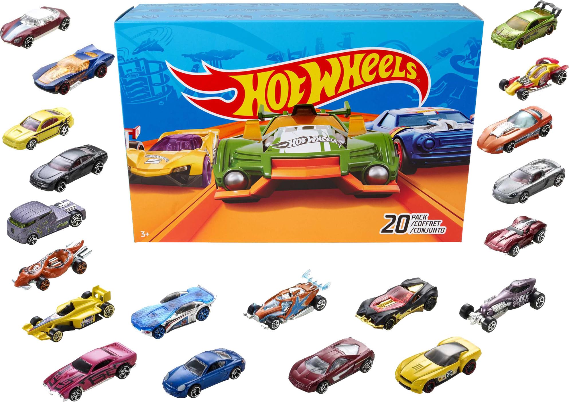 Hot Wheels ミニカーセット 複数 Hot Wheels 2021 9 Car Gift Pack w