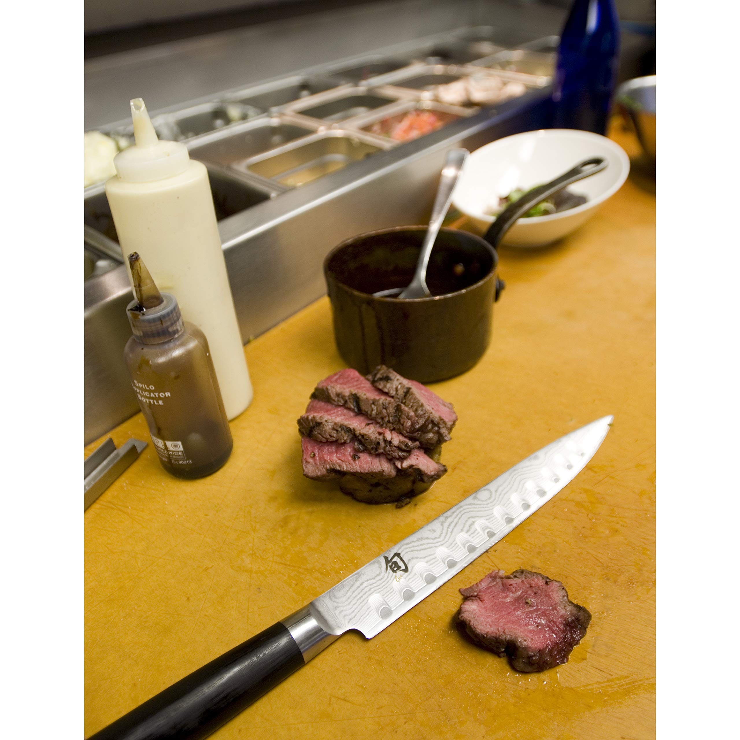 Amazon｜貝印 旬 Classic スライスナイフ 包丁 225mm ディンプル 日本