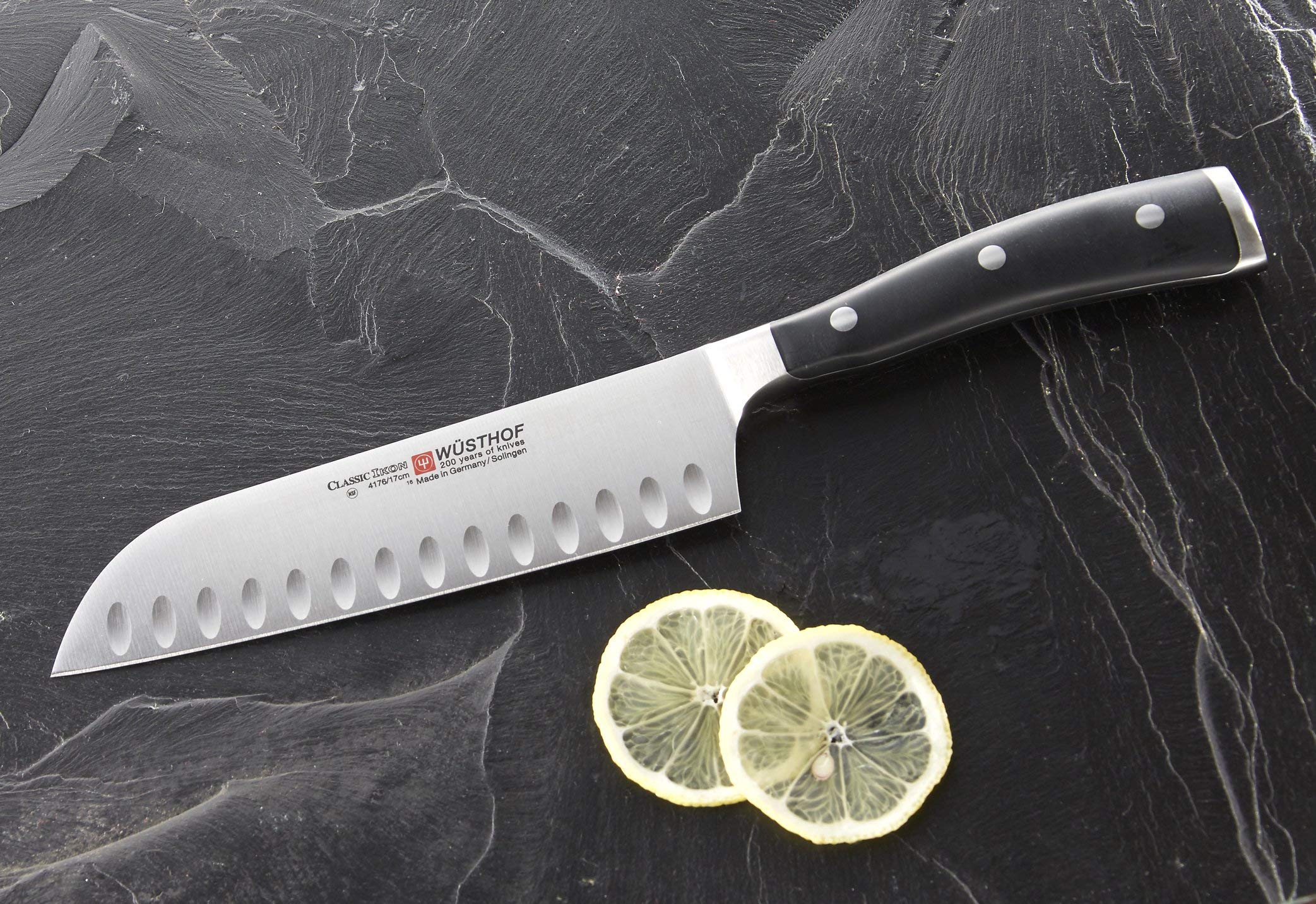Amazon.co.jp: Wusthof Classic Icon Santoku Knife (Double-edged