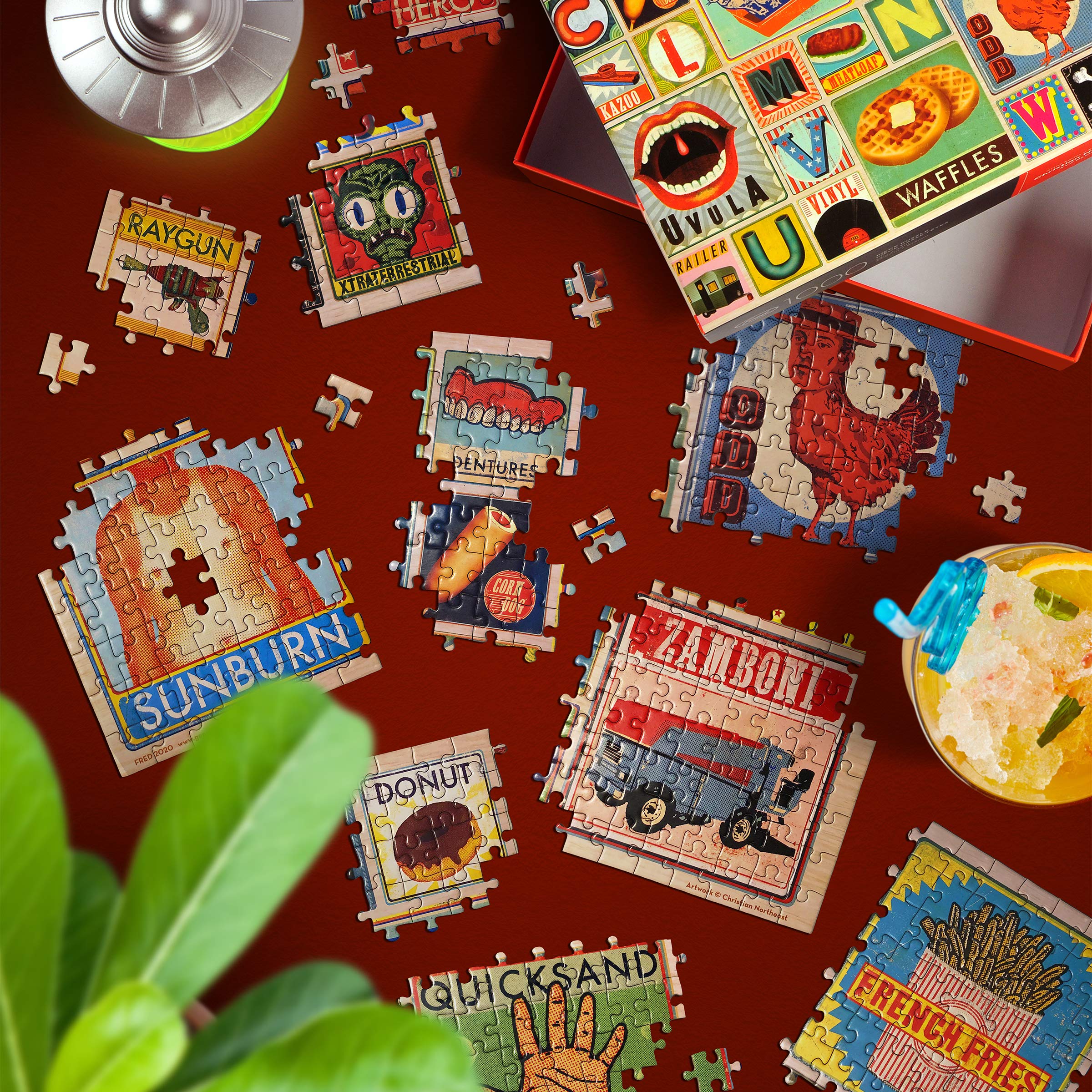 Amazon.com: Genuine Fred XYZ BLOCKS by Christian Northeast, 1000