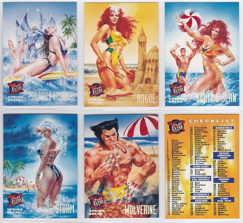 X-Men Fleer Ultra 1995 Complete 150 Card Trading UK | Ubuy