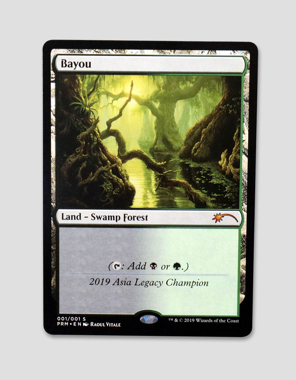 Bayou Holo #001 Holo from Legacy Championship (OLGC) MTG Proxy