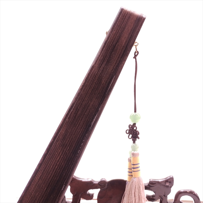 紫檀扇子 紫檀扇 XS201-02 展示品 20cm 中国 蘇州 工芸扇子 | 工芸扇子