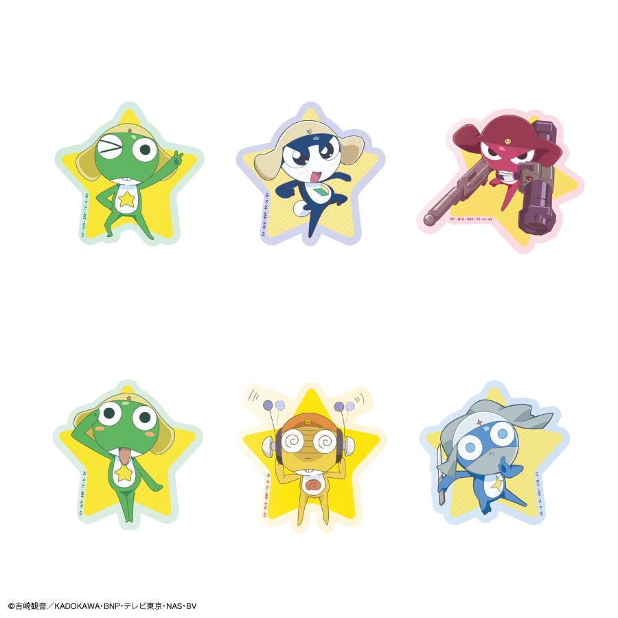ケロロ軍曹 キャラスタムステッカー | か行,ケロロ軍曹