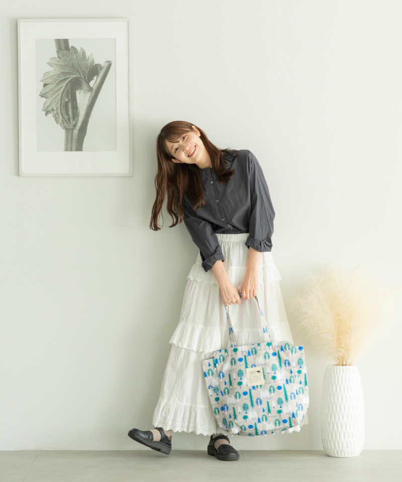 2026年春の新色】【メール便対象商品】【リンネル掲載】巾着トート