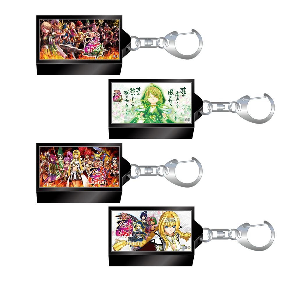 LEDパネルキーホルダー【コンプリートセット】 | キュイン萌ーる