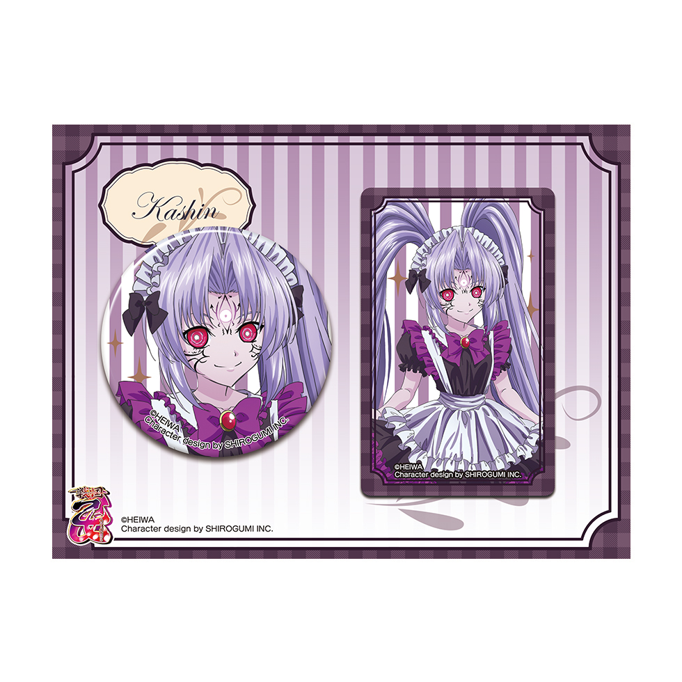 4月上旬～中旬頃発送】《受注生産》戦国乙女 缶バッチ＆カードセット