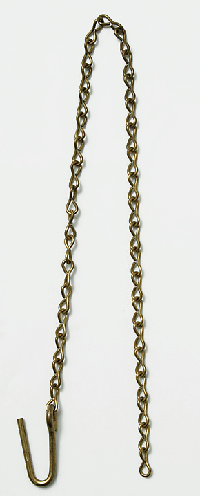 US(米軍) WWII ミリタリー・ホイッスル用フック付チェーン/ゴールド