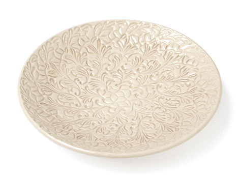総レースがかわいいお皿！フルレースプレート 20cm 北欧