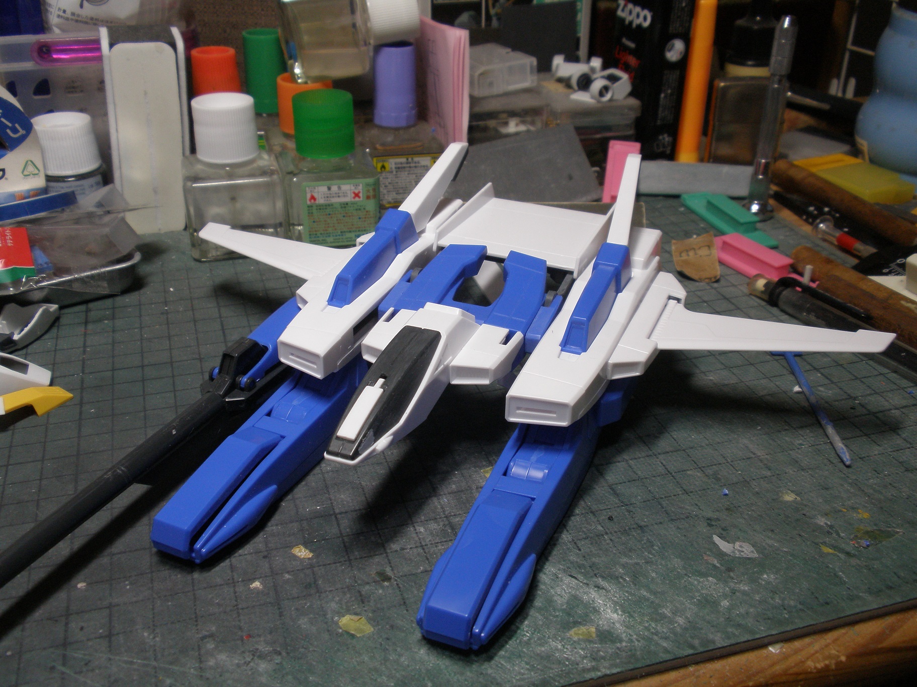 MG スーパーガンダムをガンダムMK－Ⅱと組合わせてスーパー