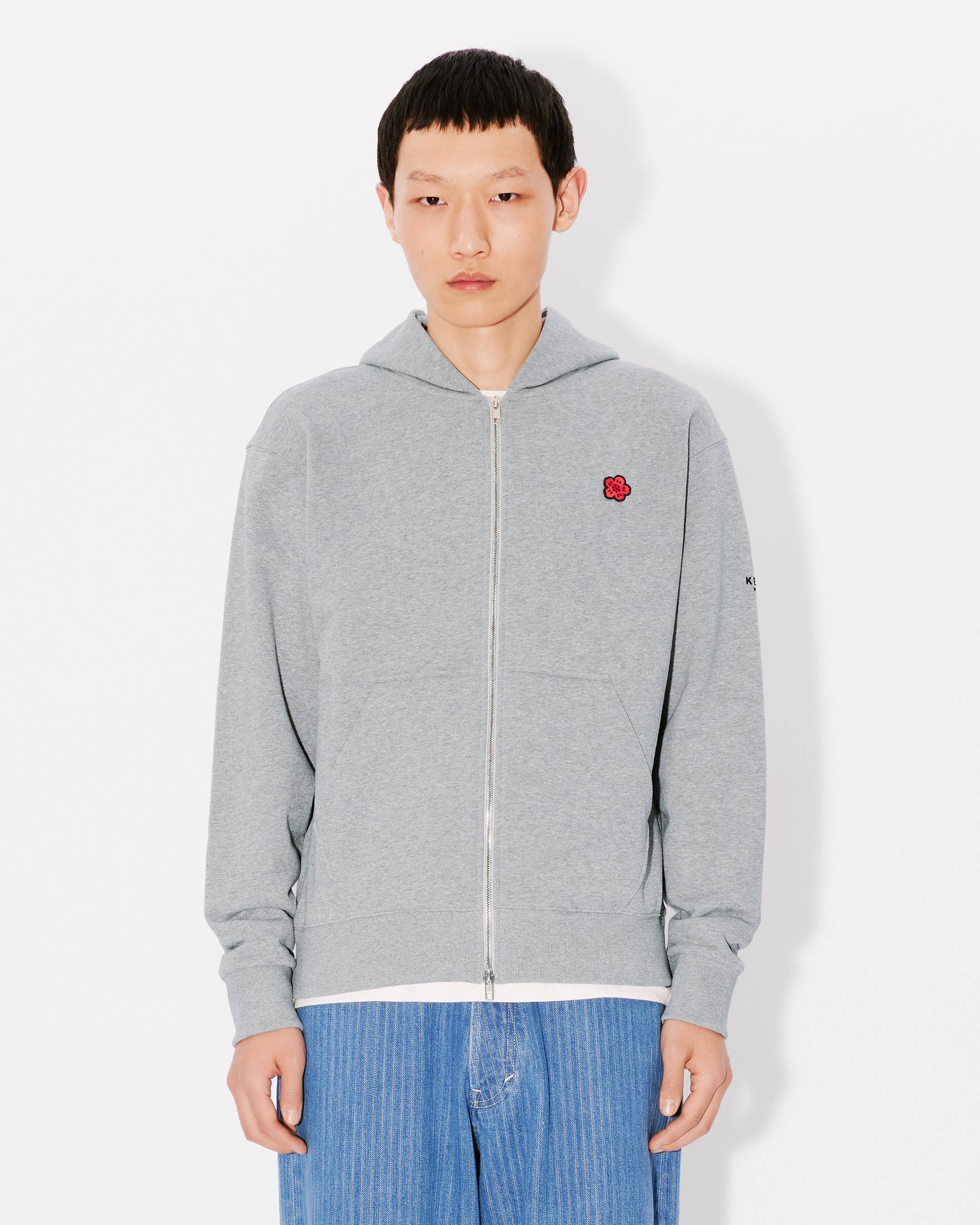 Boke Flower' エンブロイダリー ジップ フーディー | メンズ | KENZO