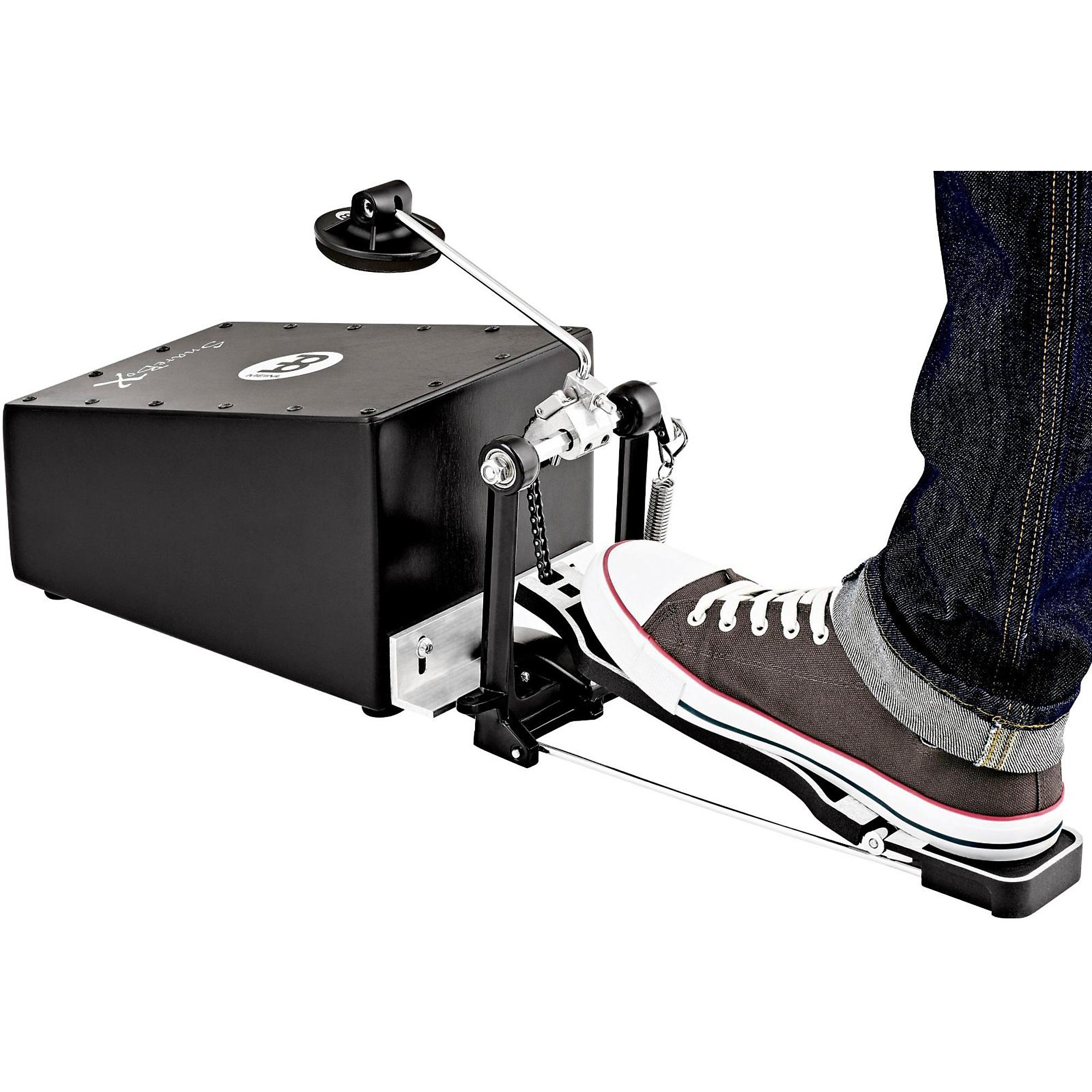 MEINL Acoustic Snare Stomp Box with L-Shaped Beater, Black | Music