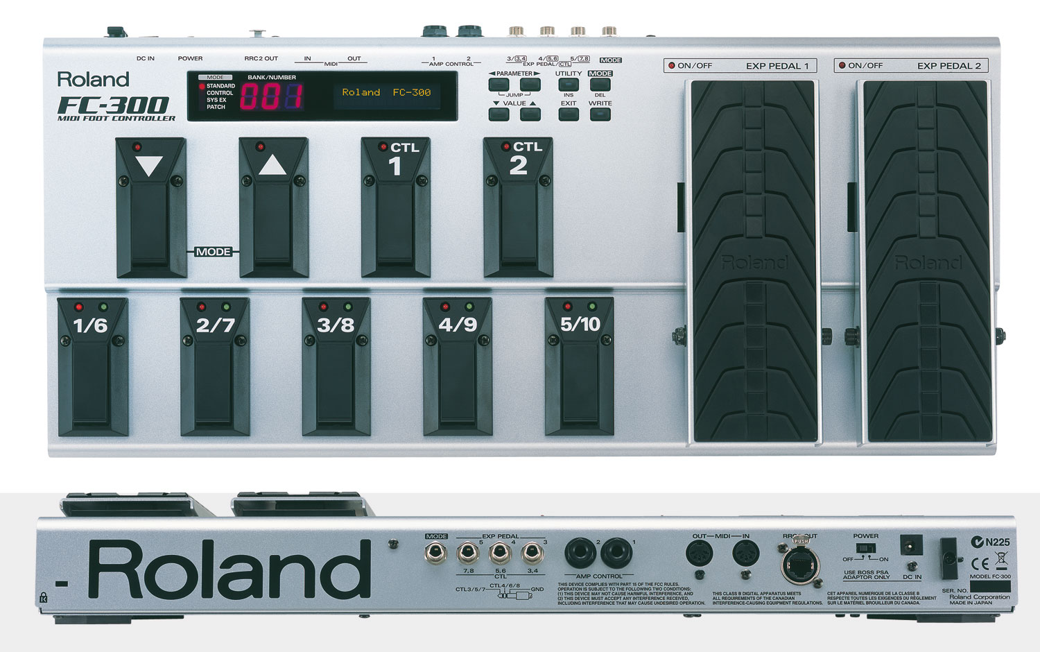 Roland FC-300 Guitar Foot Controller Foot Controller Fiyatı