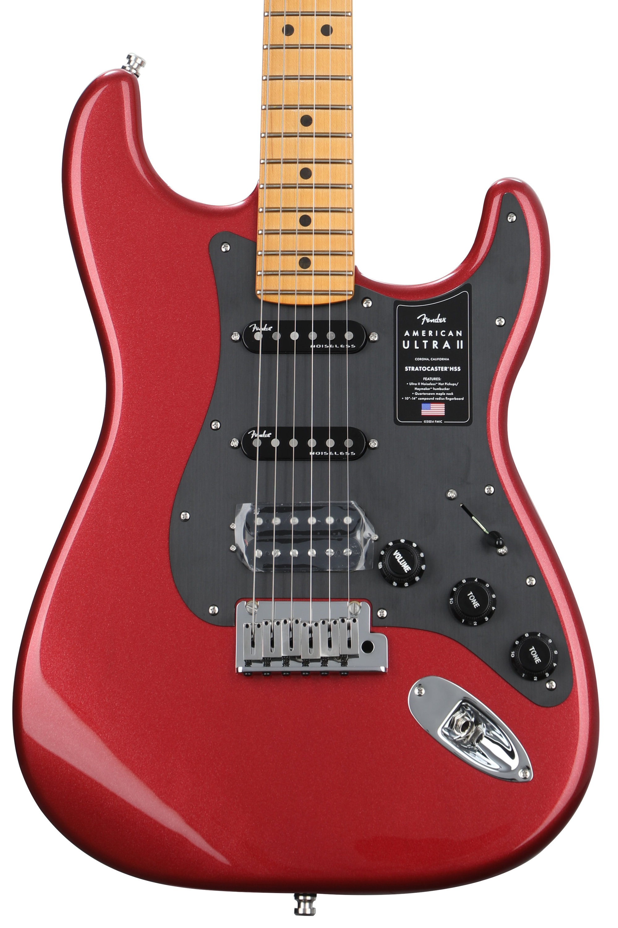 Fender American Ultra II Stratocaster HSS Electric Guitar