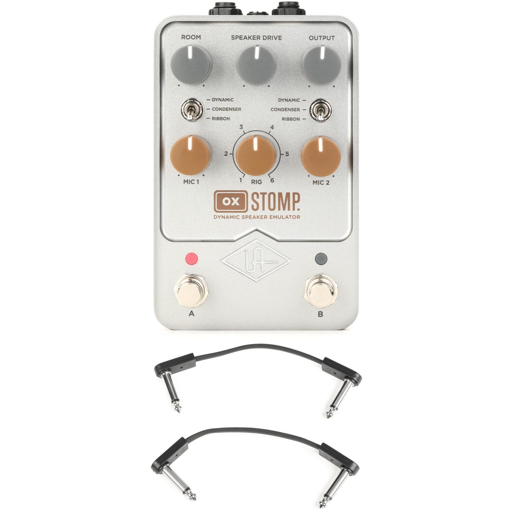 Universal Audio OX Stomp Dynamic Speaker Emulator Stereo Pedal