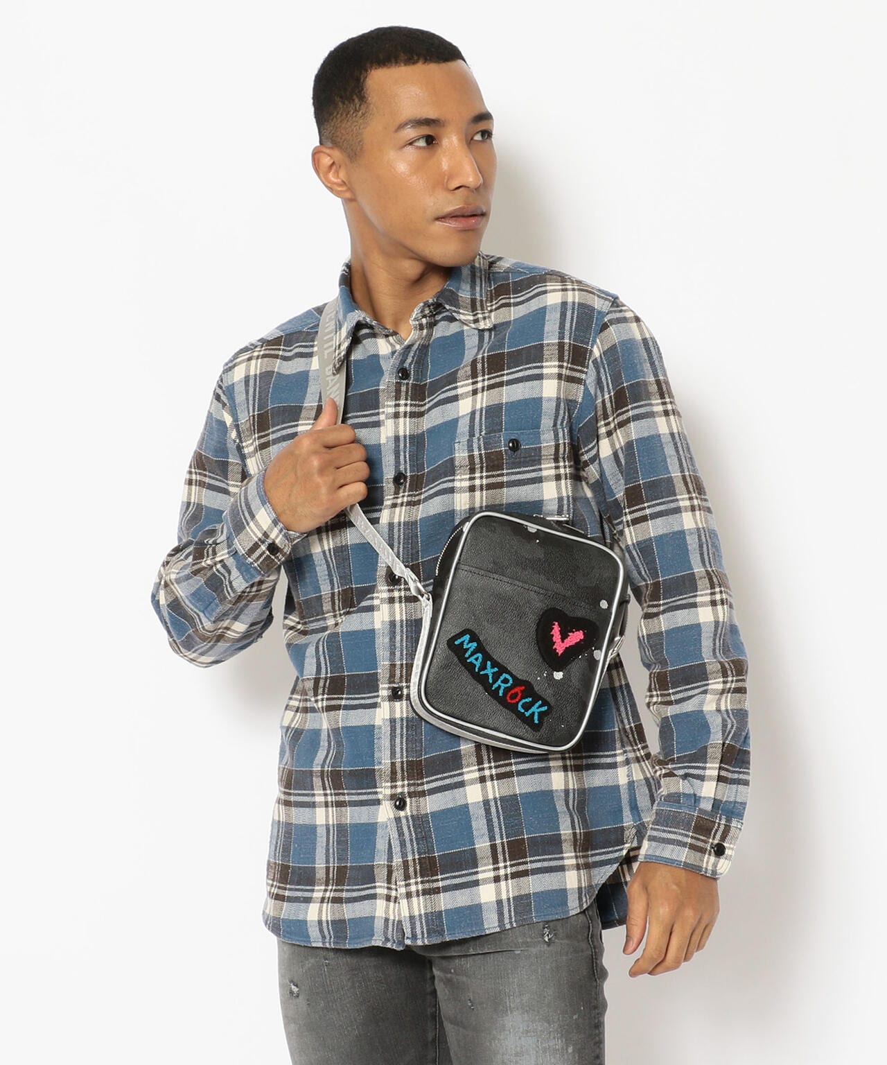 GENTIL BANDIT x B'2nd x maxsix トリプルコラボクロスバッグ M cross