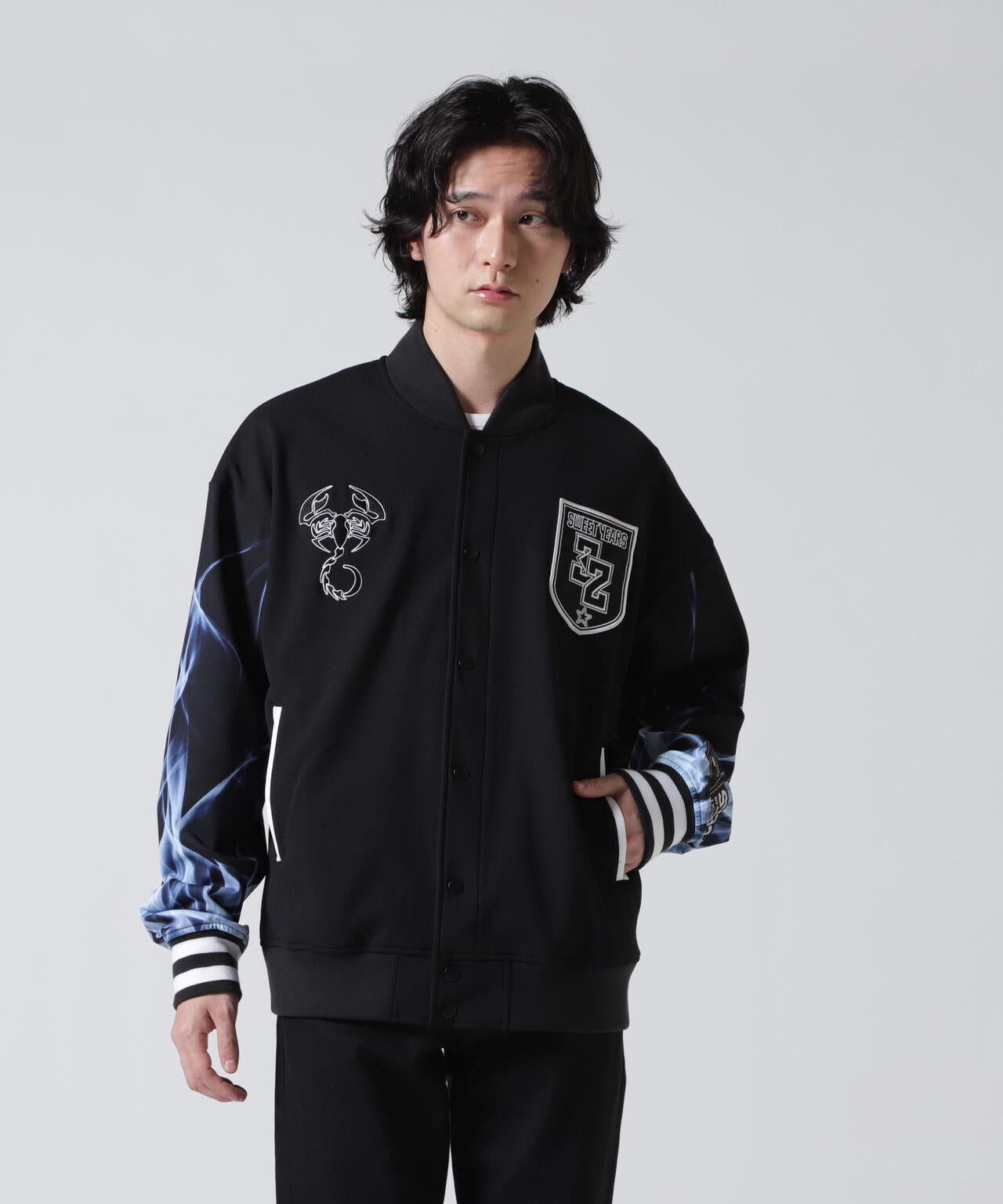 SY32 by SWEET YEARS×beauty:beast/COLLABORATION MA-1 JACKET | ROYAL