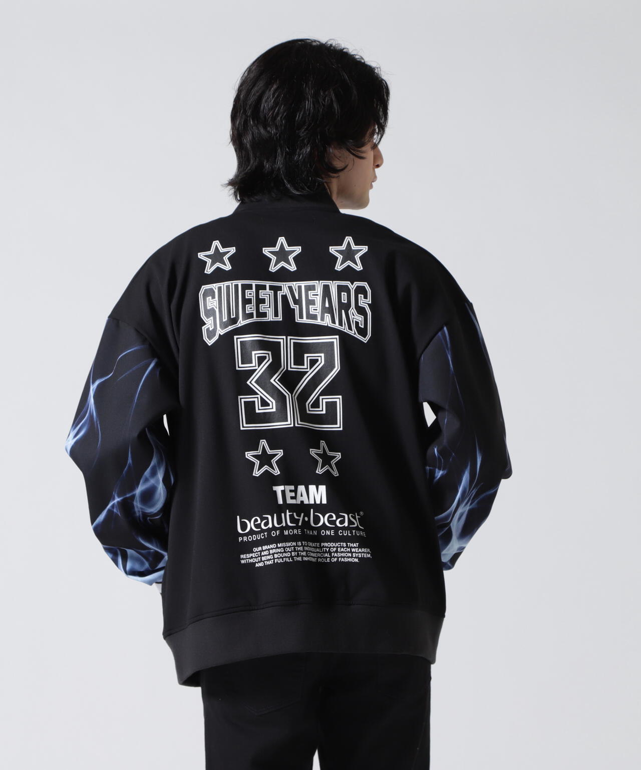 SY32 by SWEET YEARS×beauty:beast/COLLABORATION MA-1 JACKET | ROYAL