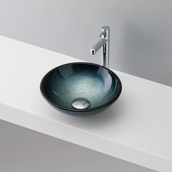 手洗いボウル ガラス-05 B185｜おしゃれな洗面ボウル(洗面器)通販