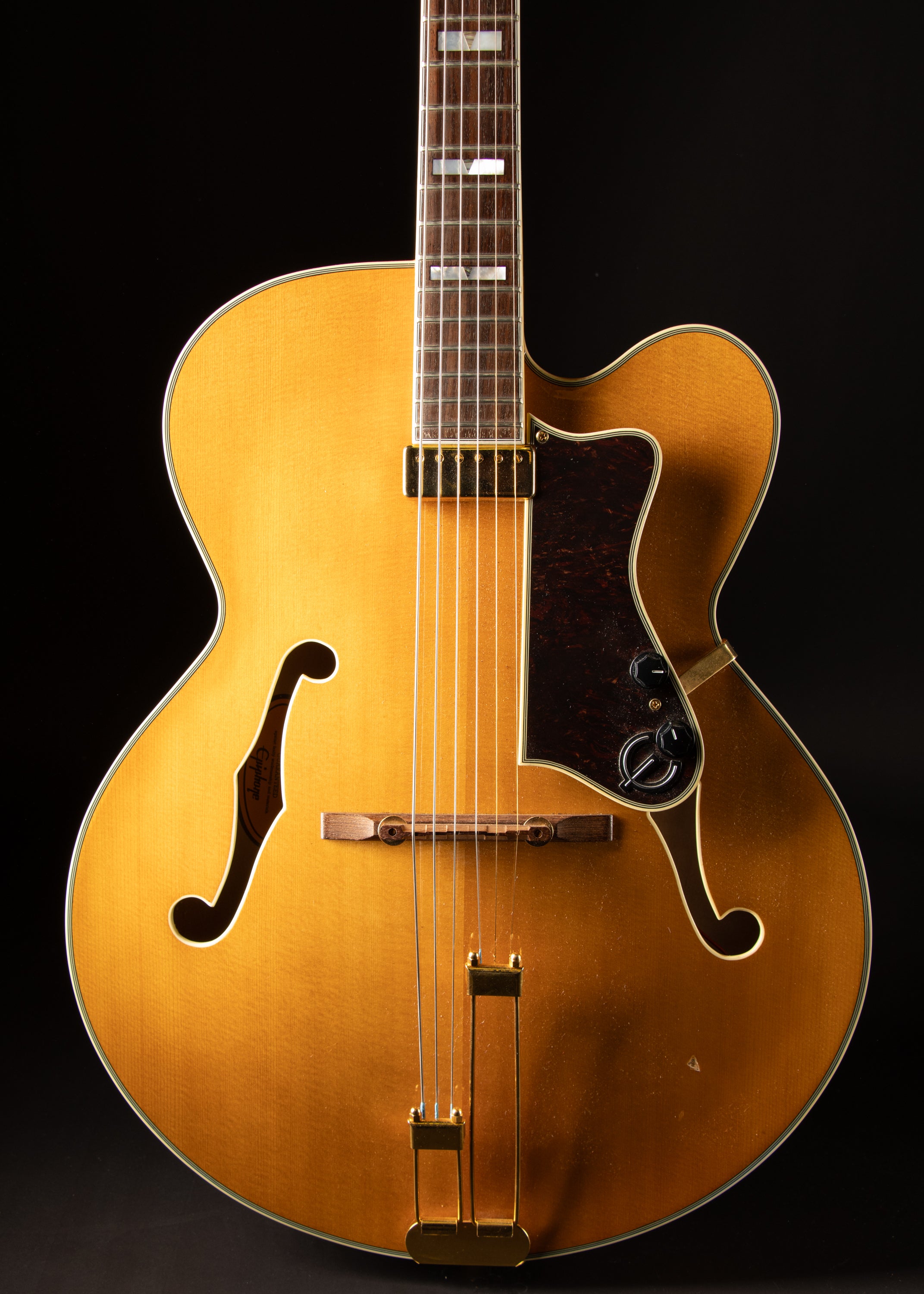 1994 Epiphone Emperor Regent Natural – Music City Vintage Guitars