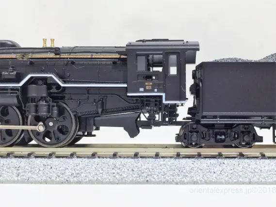 C62 山陽形（呉線）が入線しました。そして整備も KATO 2017-5