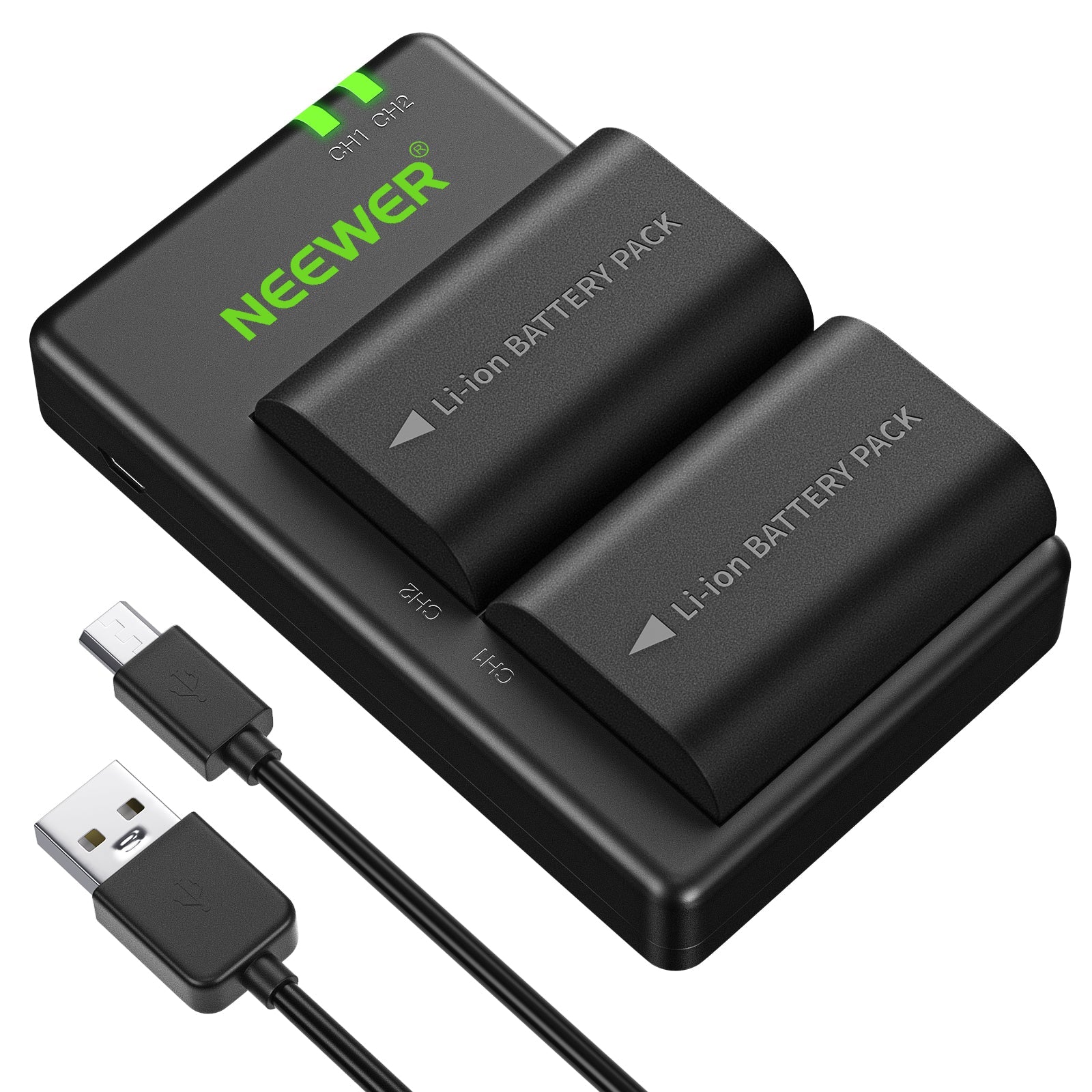NEEWER LP-E6 LP-E6Nバッテリー充電式バッテリー充電器セット – NEEWER.JP