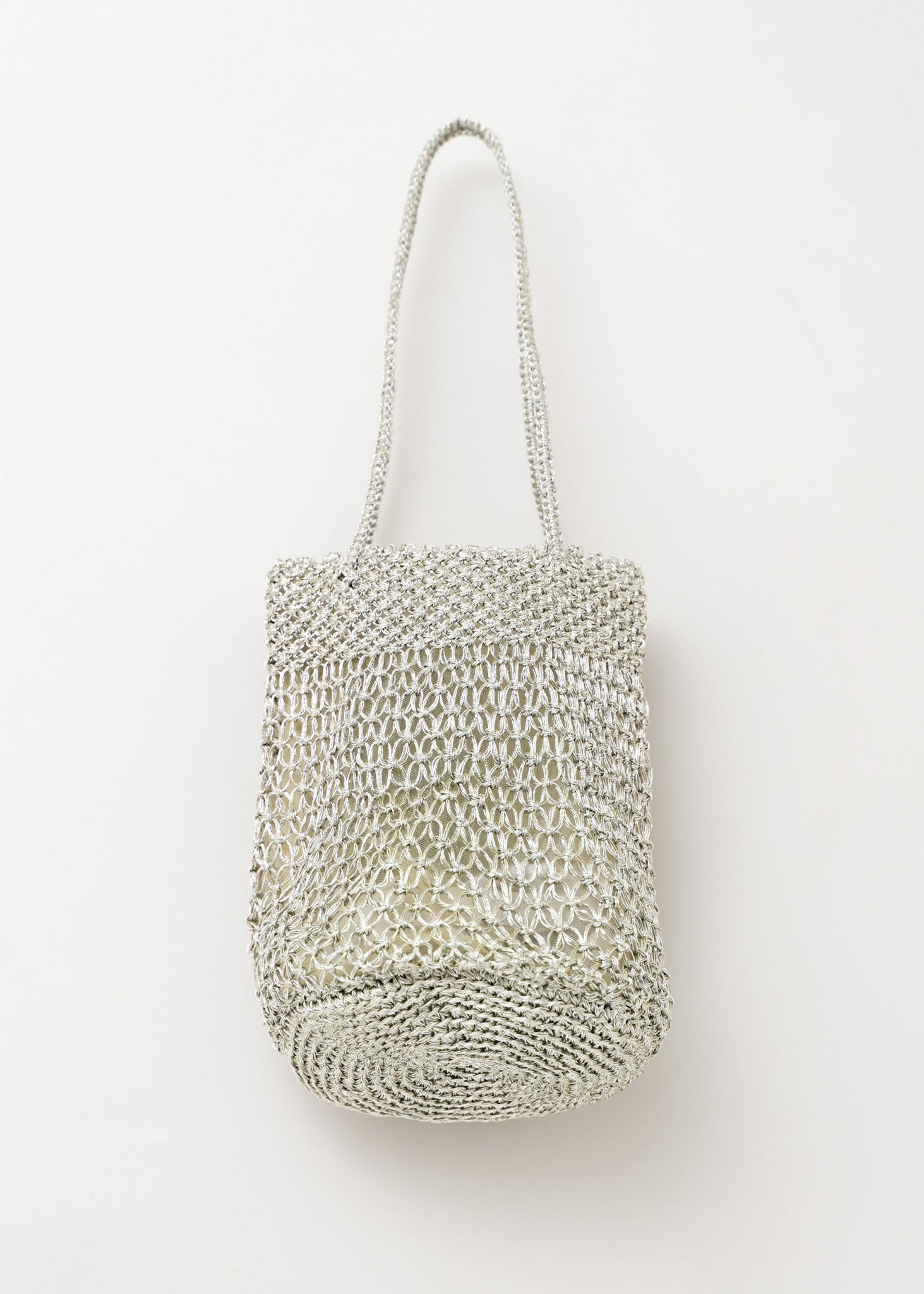 Metallic Macrame Tote | Pasand by ne Quittez pas | パサンドバイ