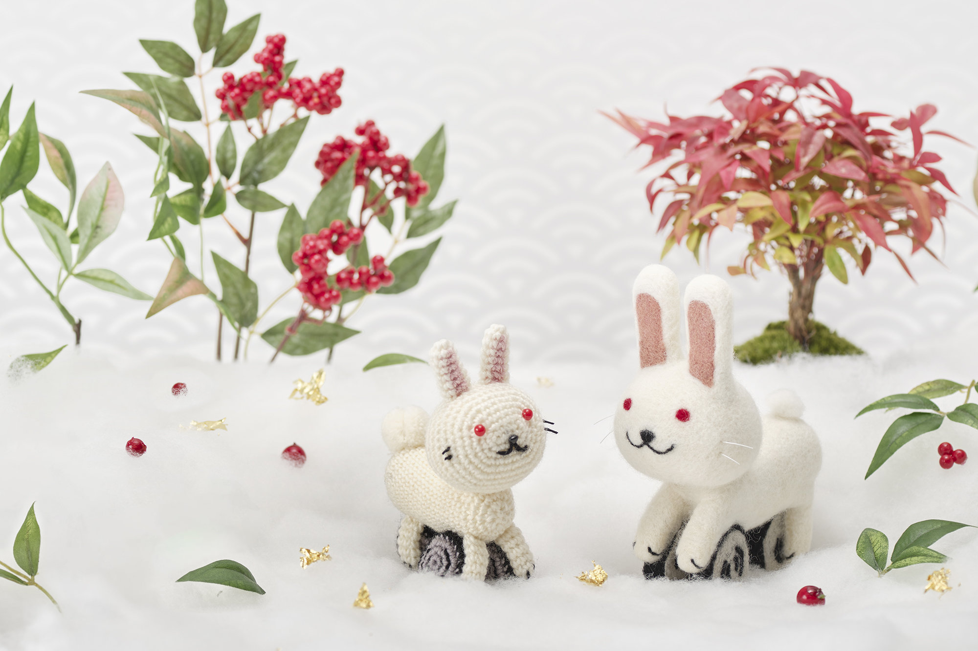 来たる2023年はうさぎ年。手芸で自作する干支の置き物「ラビットリ