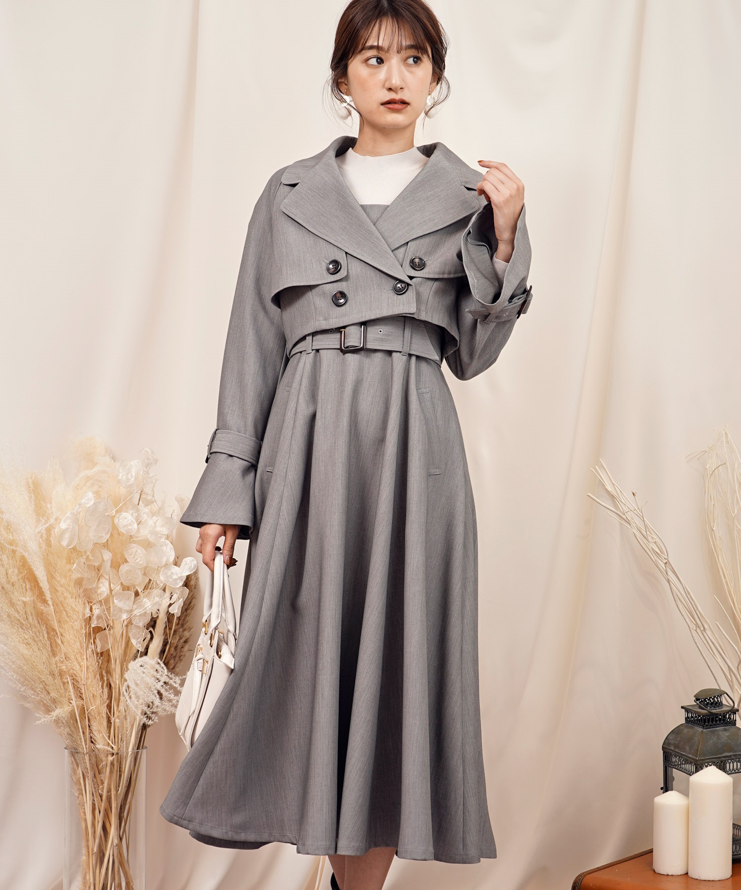 ジャケットセットジャンスカ | ロングワンピース | NOELA OFFICIAL WEB