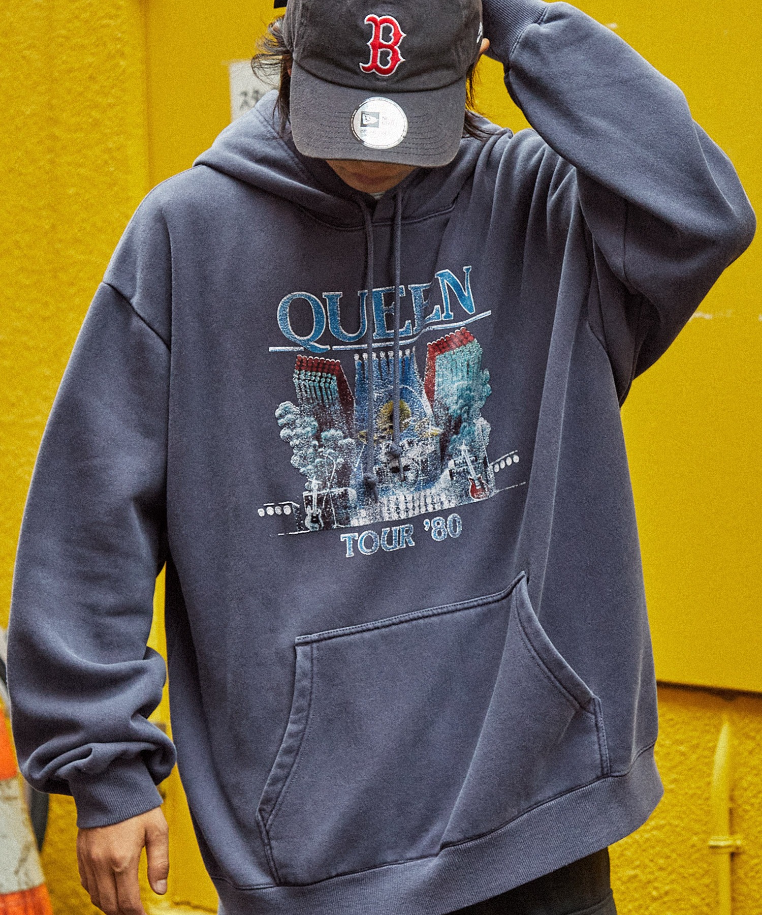 QUEEN/KISS/The Rolling Stones】別注ヴィンテージライク ロック