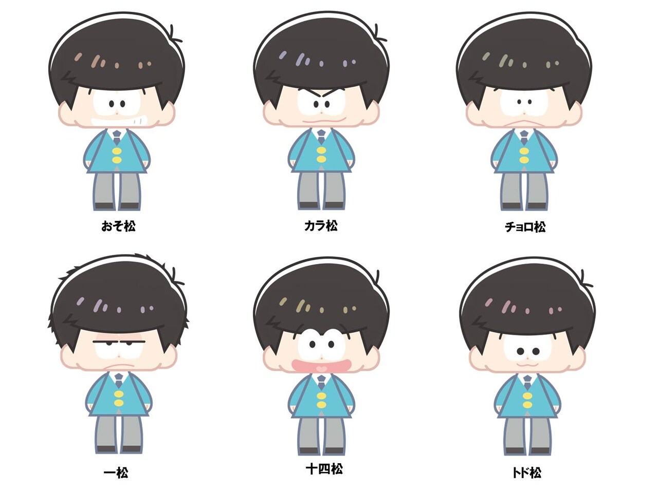 こえだらいず 14 おそ松さん」 の原案イラスト。 [画像ギャラリー 5/24