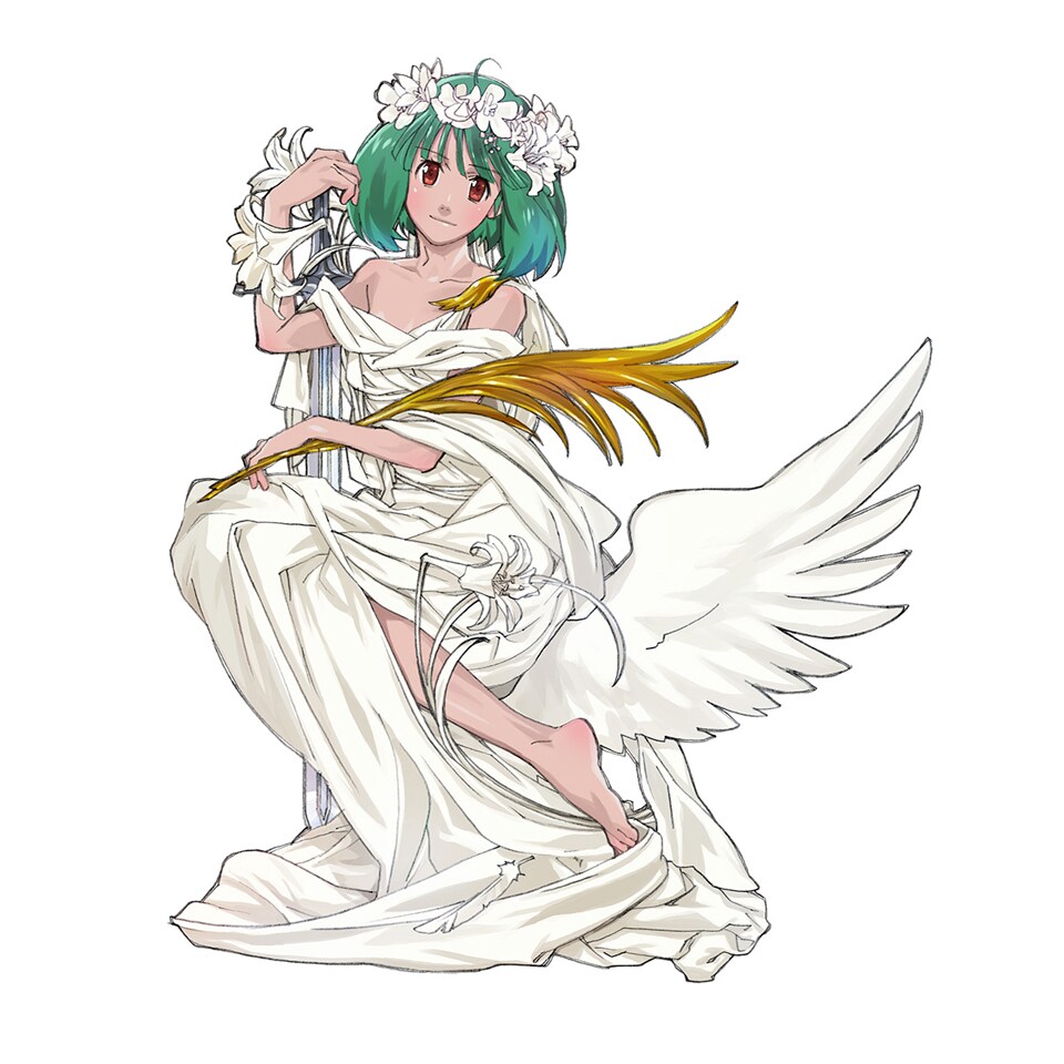 A賞：The Super Dimension White Venus ランカ・リー フィギュア」の元