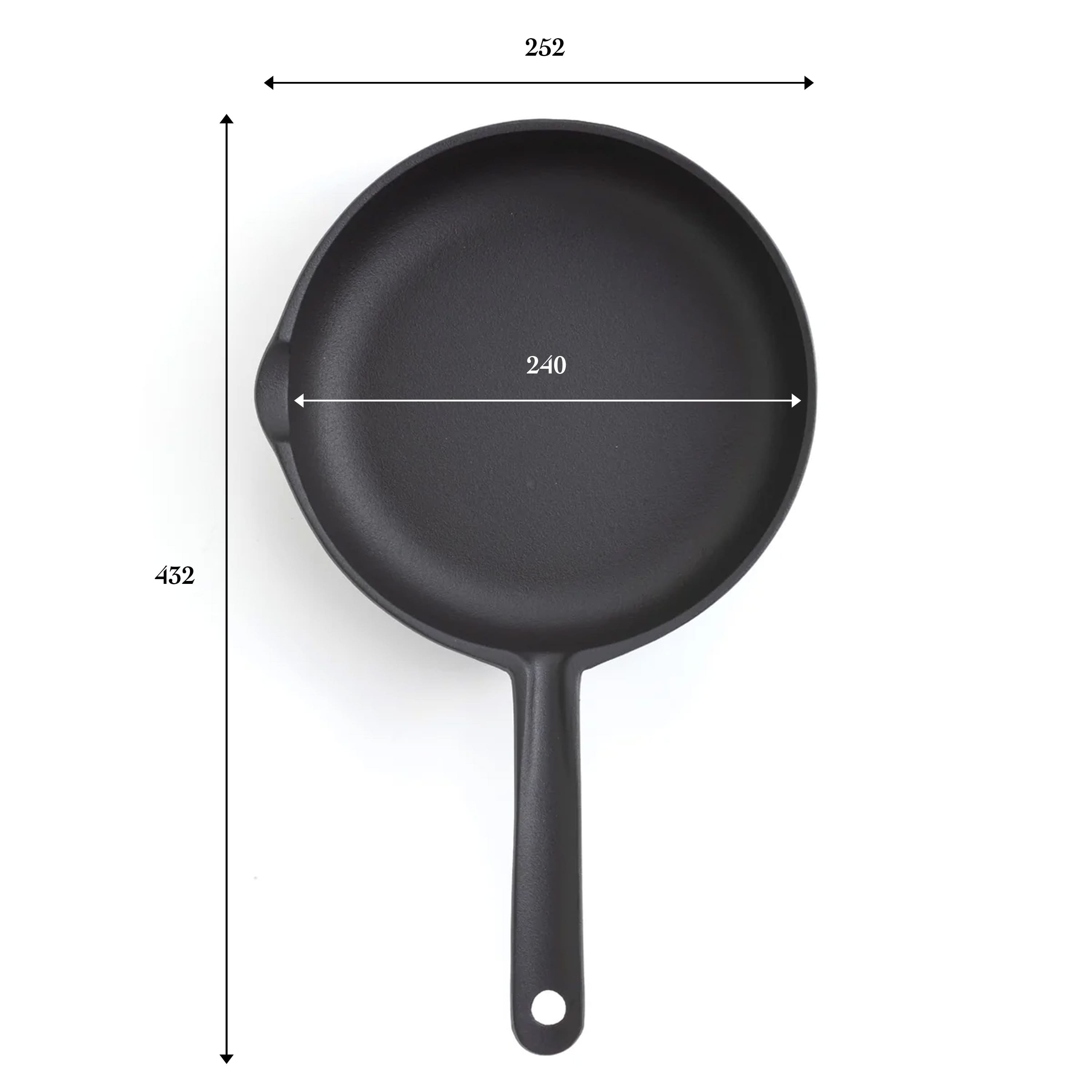 フライパン 24cm| 南部鉄器の老舗 及源鋳造 OIGEN 公式オンライン