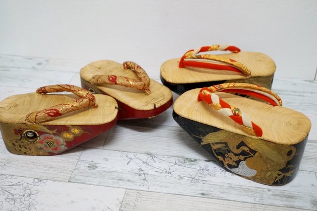 下駄】ぽっくり・ポックリ下駄・おこぼ・こっぽり（甲堀） | きもの備忘録